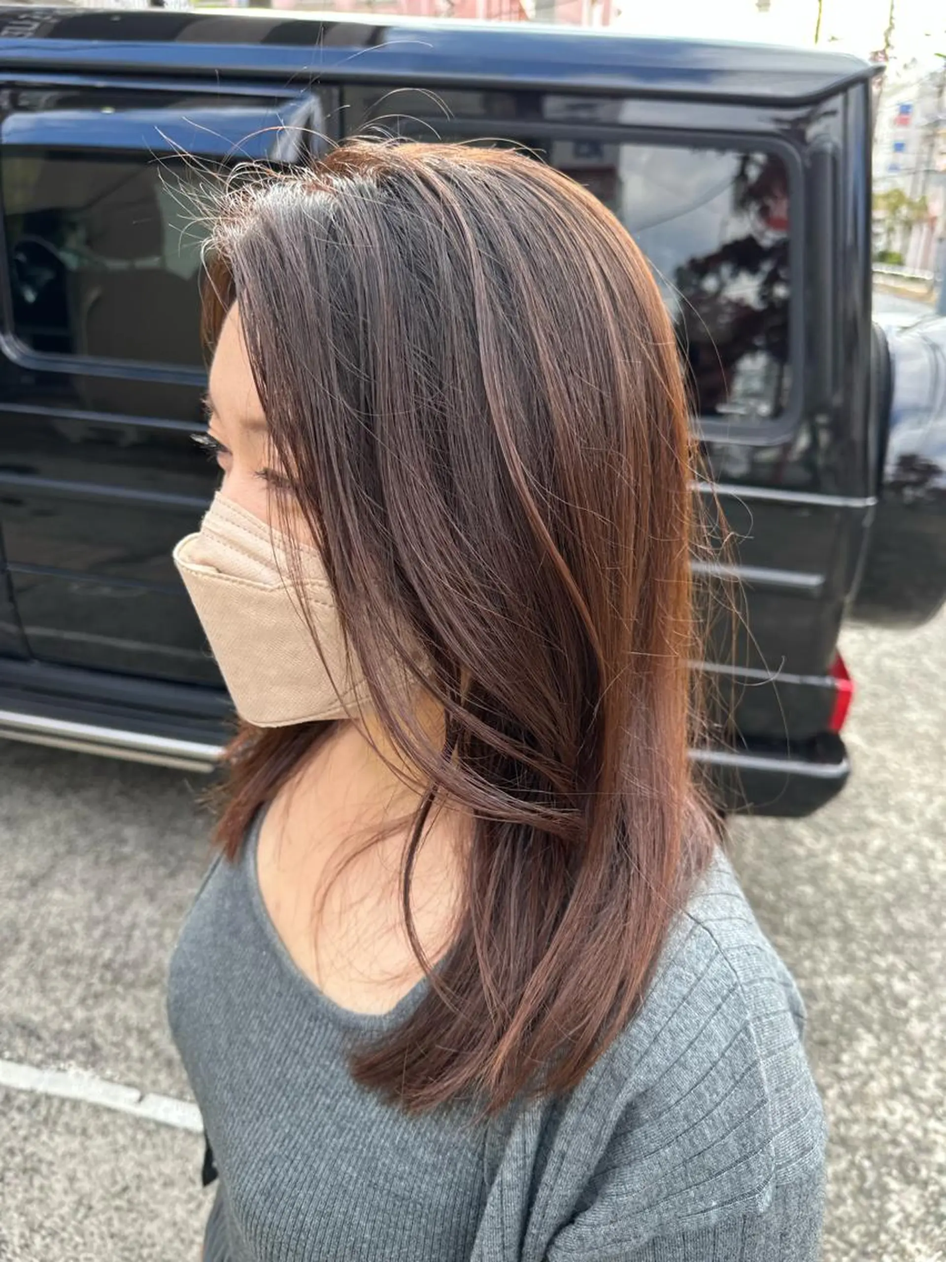 セミロング カラー パーマ ヘアアレンジ メンズ キッズ ネイル マツエク・マツパ アイブロウ メンズバレイヤージュ メンズブリーチ メンズハイライト メンズインナーカラー バレイヤージュ 🌈髪質改善TR 艶カラーユウダイ🌈のヘアスタイル