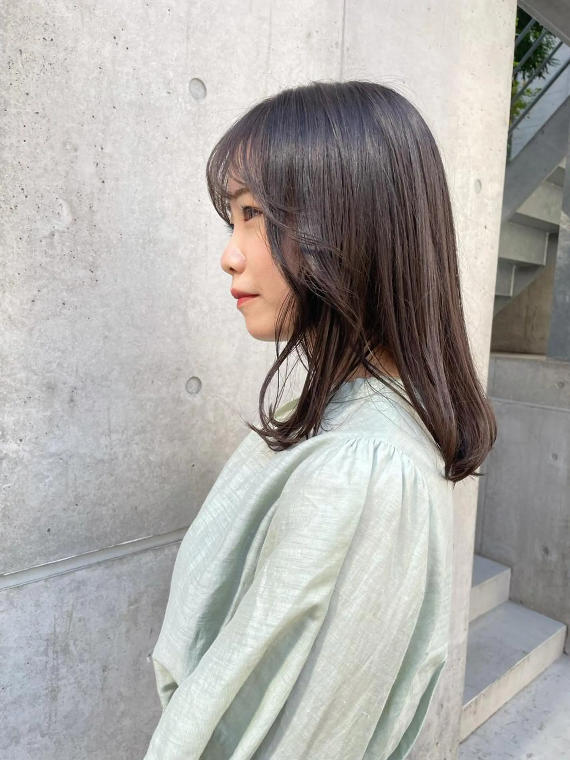 セミロング カラー ツヤ美髪💐 髪質改善/高山愛来のヘアスタイル