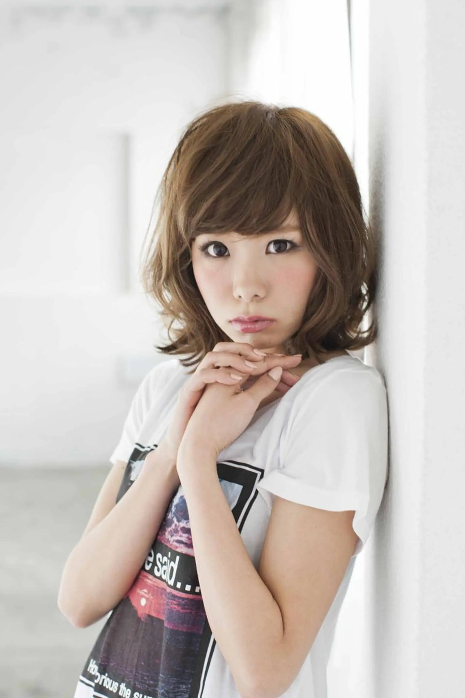 ミディアム カラー パーマ ベージュカラー カット ヘアカラー パーマ Trip by NYNY（トリップ）のヘアスタイル