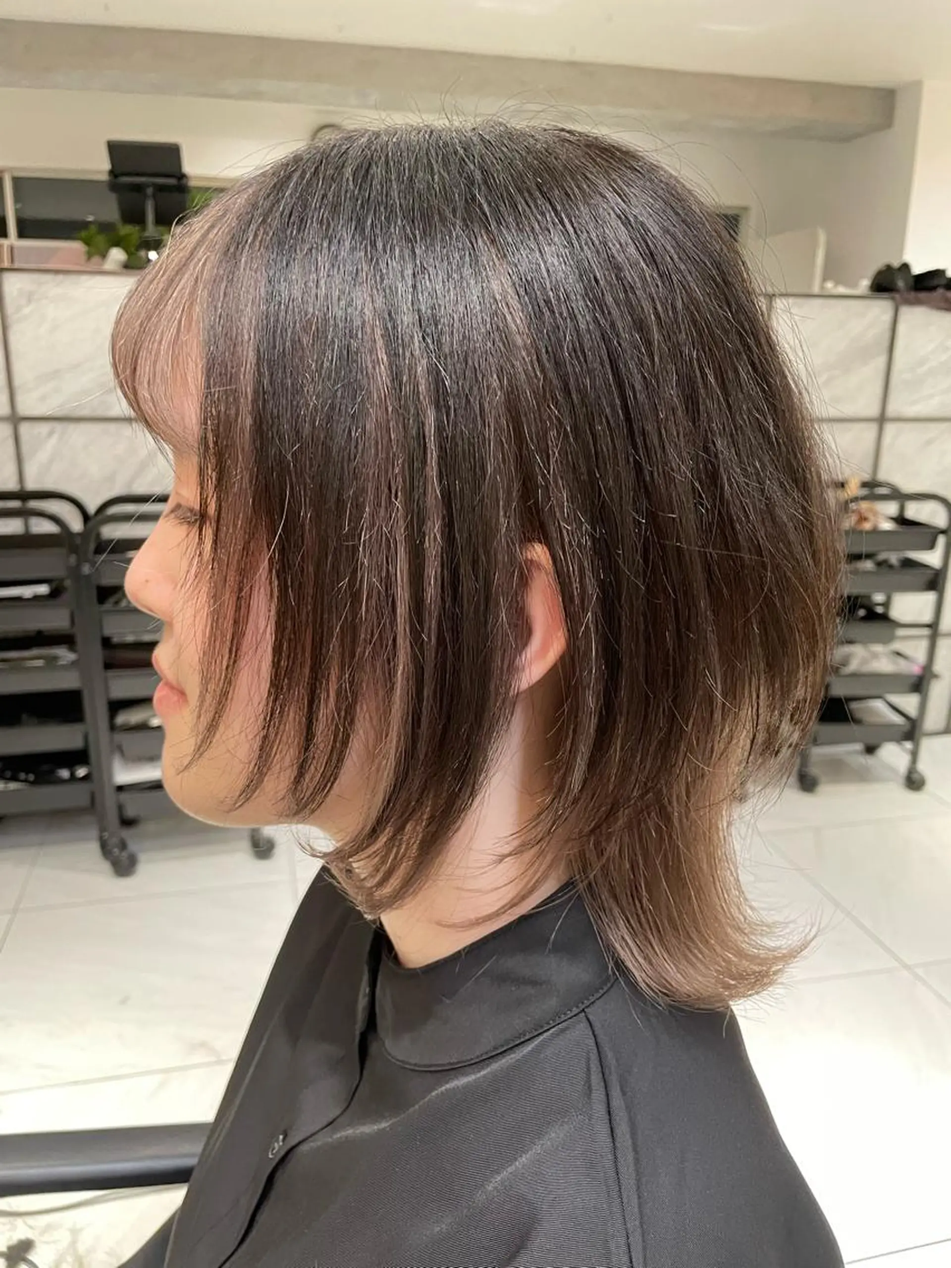 ミディアム カラー カット ヘアカラー トリートメント 🦕小林 大地🦕のヘアスタイル