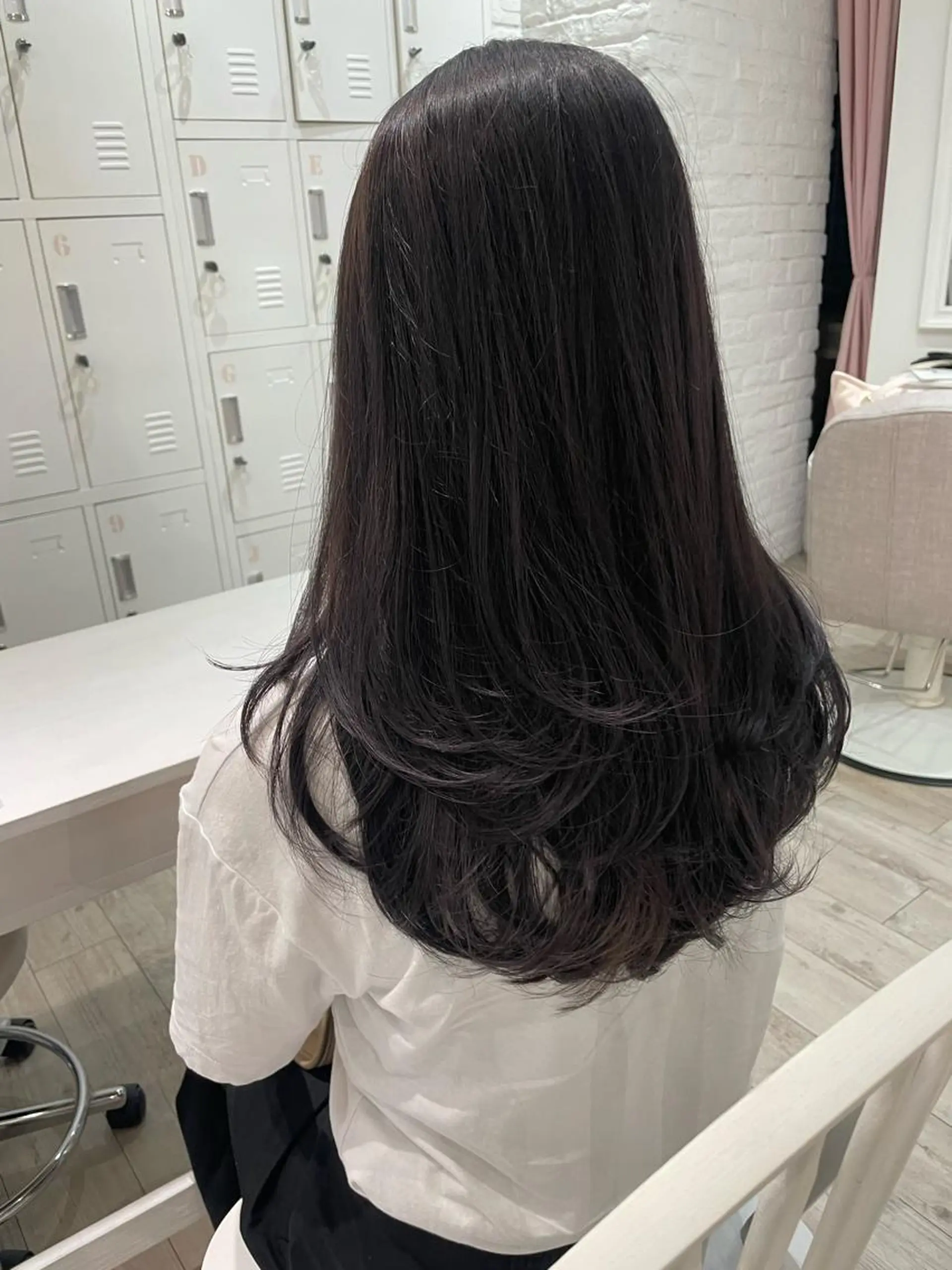 ロング カラー カット ヘアカラー HARUKA韓国ヘア /Luana梅田のヘアスタイル