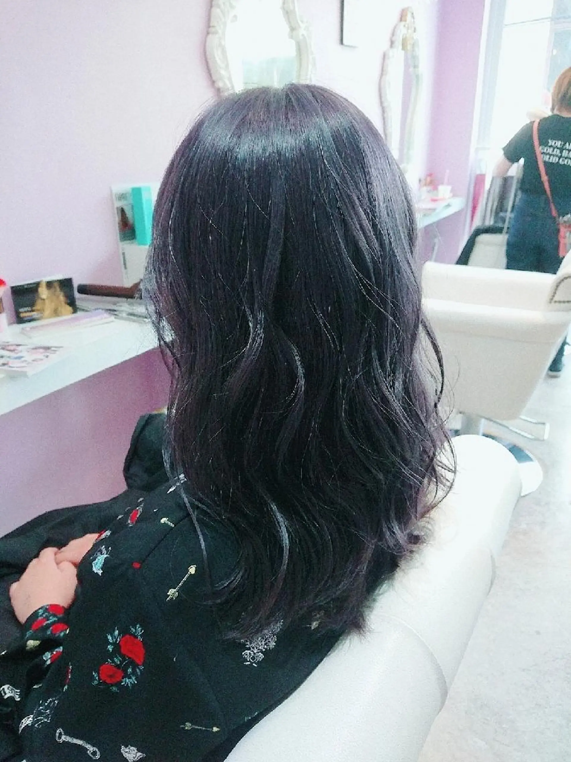 セミロング カラー ヘアアレンジ ベージュカラー ナカシマ  アユミのヘアスタイル