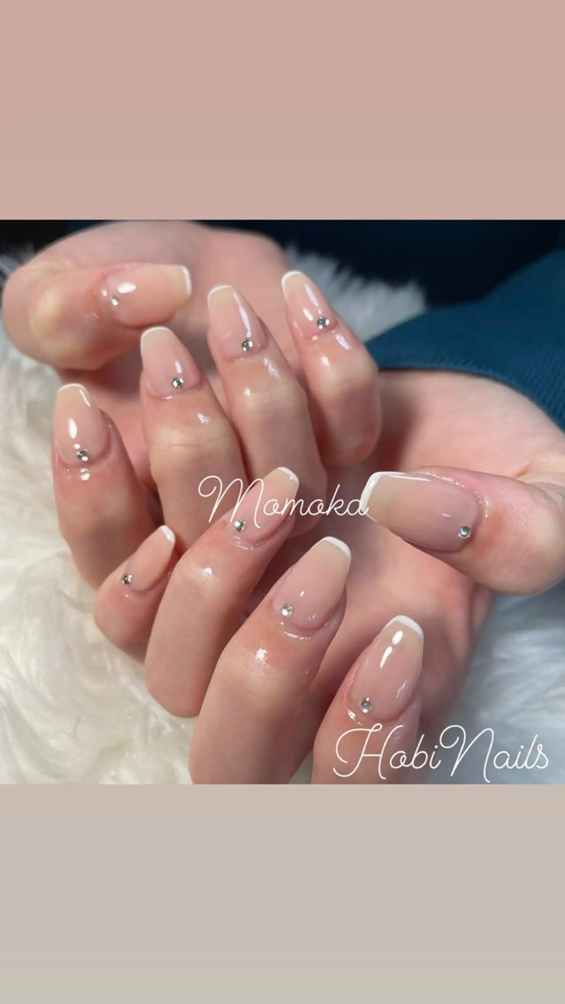 ネイル フレンチネイル momoka_nails所属・Momo Nailsのネイルデザイン