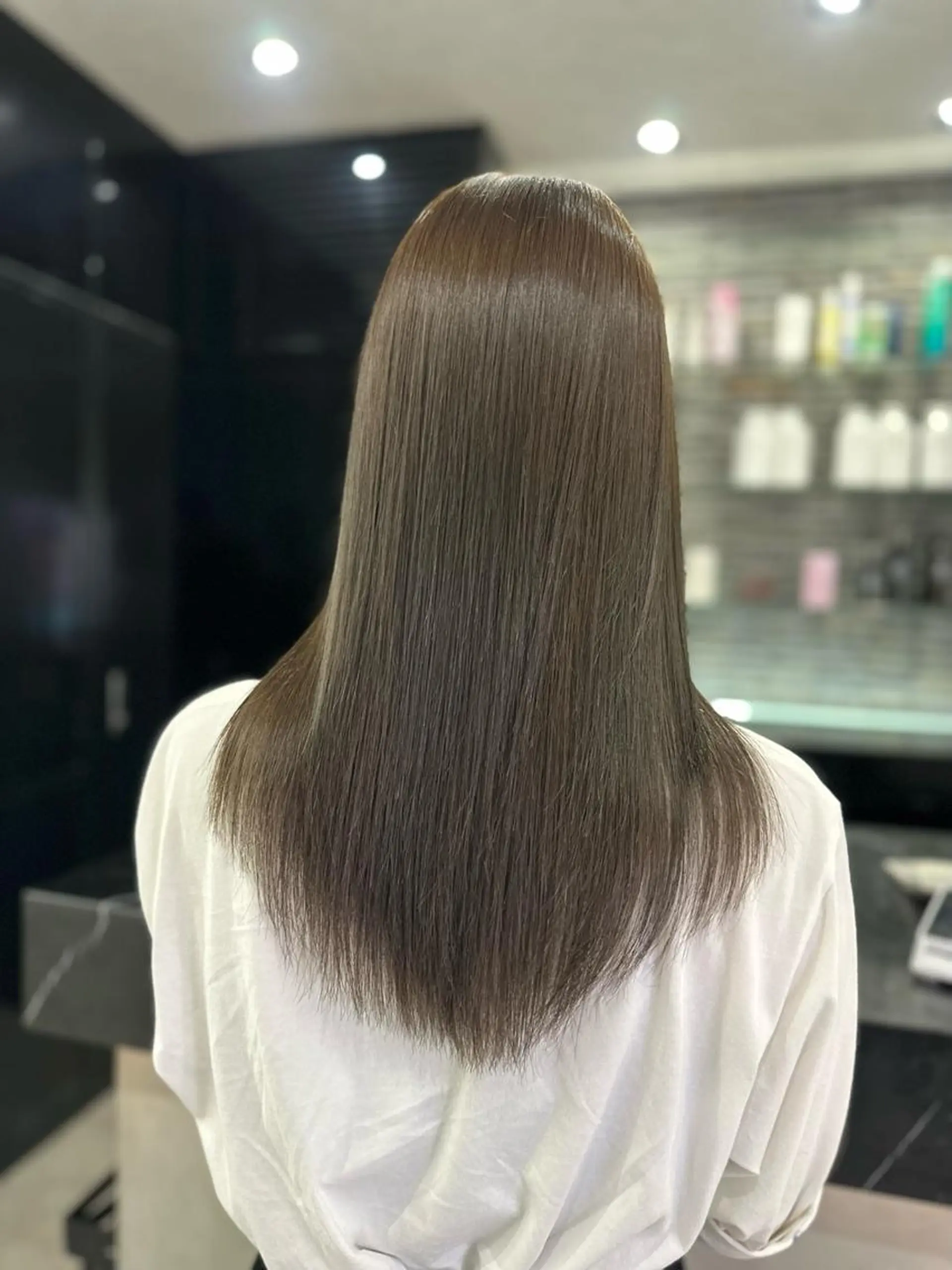 ロング カラー トリートメント wixymimi　hair salon所属・艶カラー✨レイヤー 𝐚𝐲𝐚𝐤𝐚のヘアスタイル