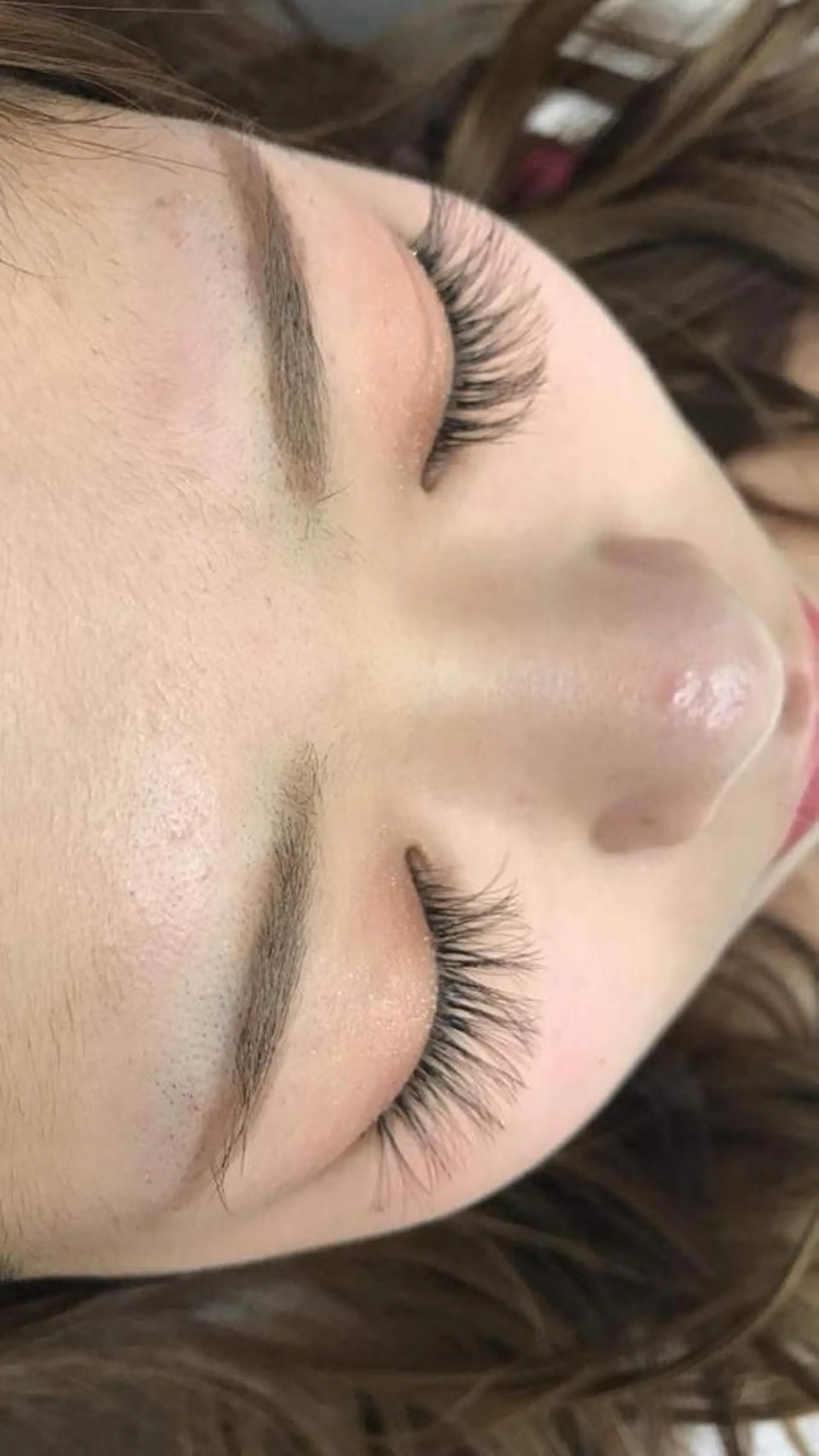 ミディアム カラー パーマ ヘアアレンジ メンズ キッズ ネイル マツエク・マツパ 透明感カラー💖 Stylist佐藤澪のマツエク・マツパデザイン