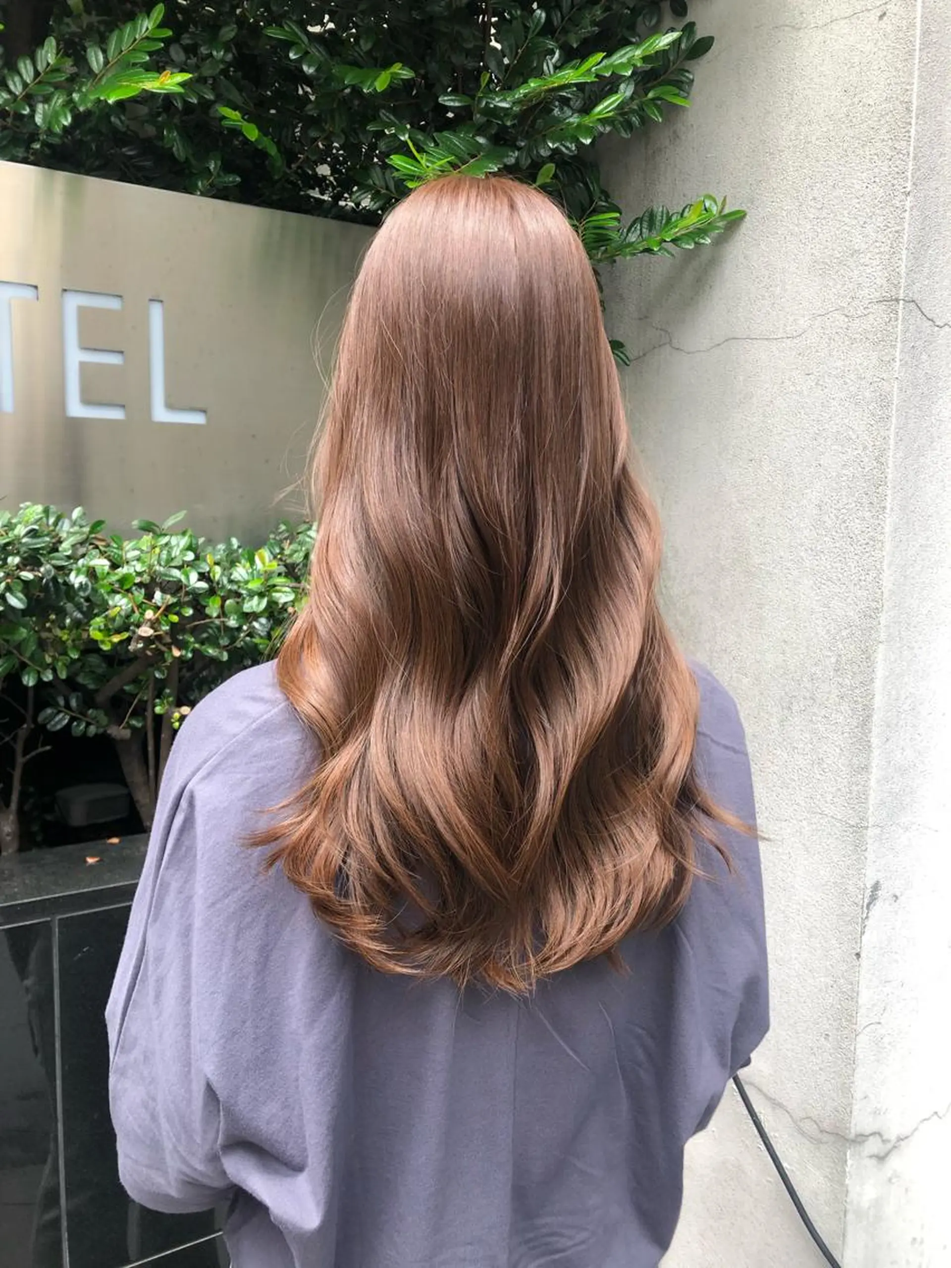 ロング ボブ/縮毛矯正/ レイヤー/塚田のヘアスタイル