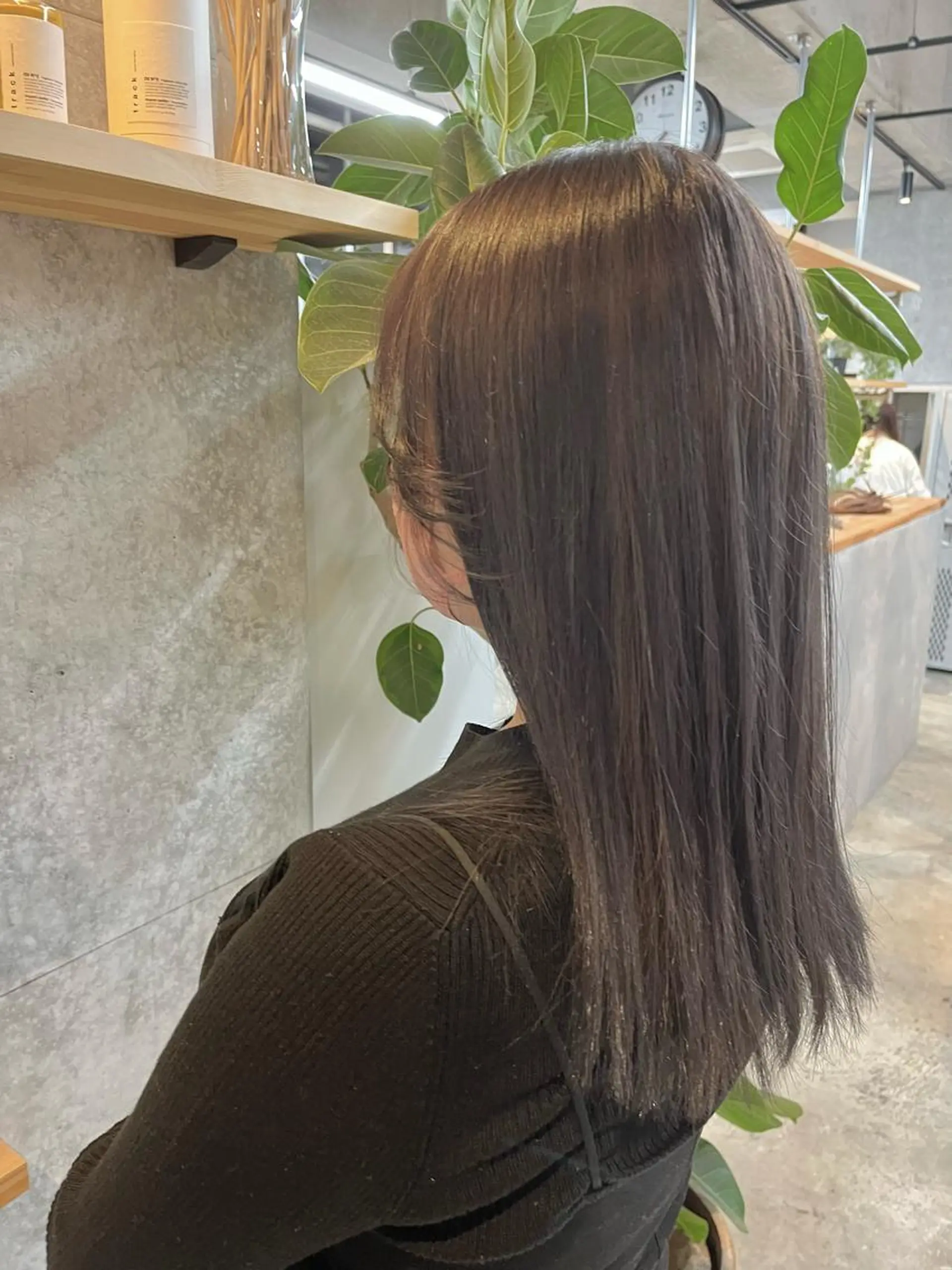 ミディアム カラー カット ヘアカラー ハイトーンカラ ー/小川のヘアスタイル