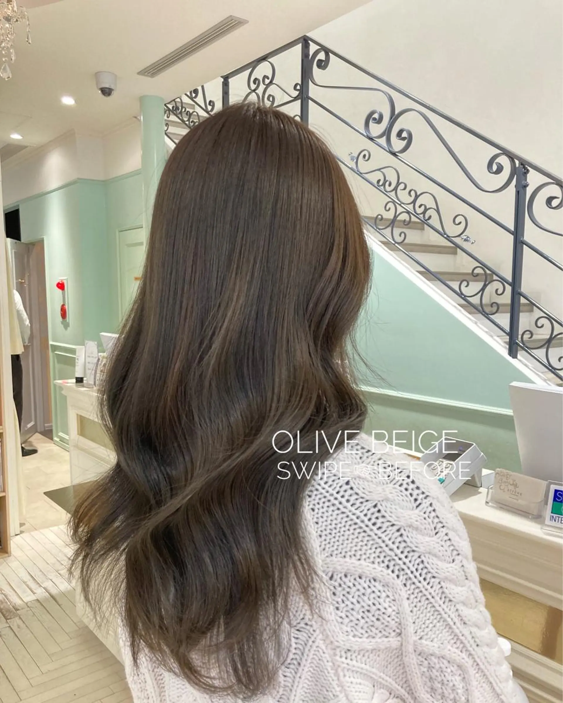 ロング カラー パーマ ヘアアレンジ Zina渋谷エリア マネージャShionのヘアスタイル