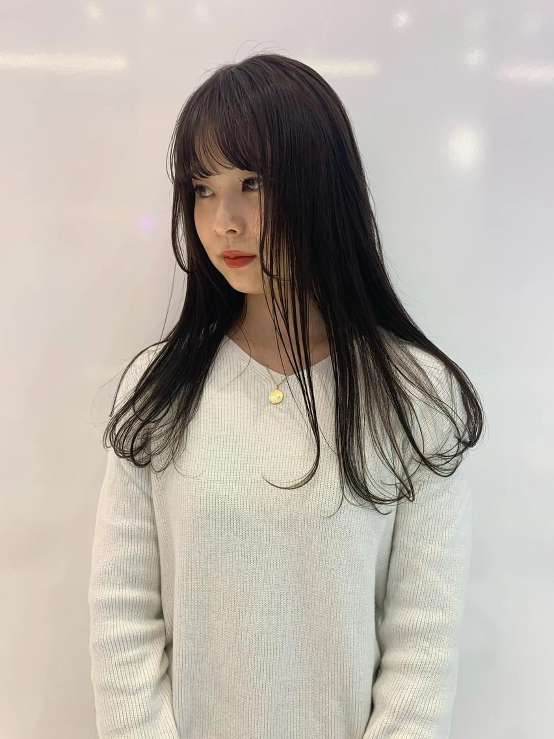 ロング カラー ハッシュカット/ハイ トーン/MANAMIのヘアスタイル