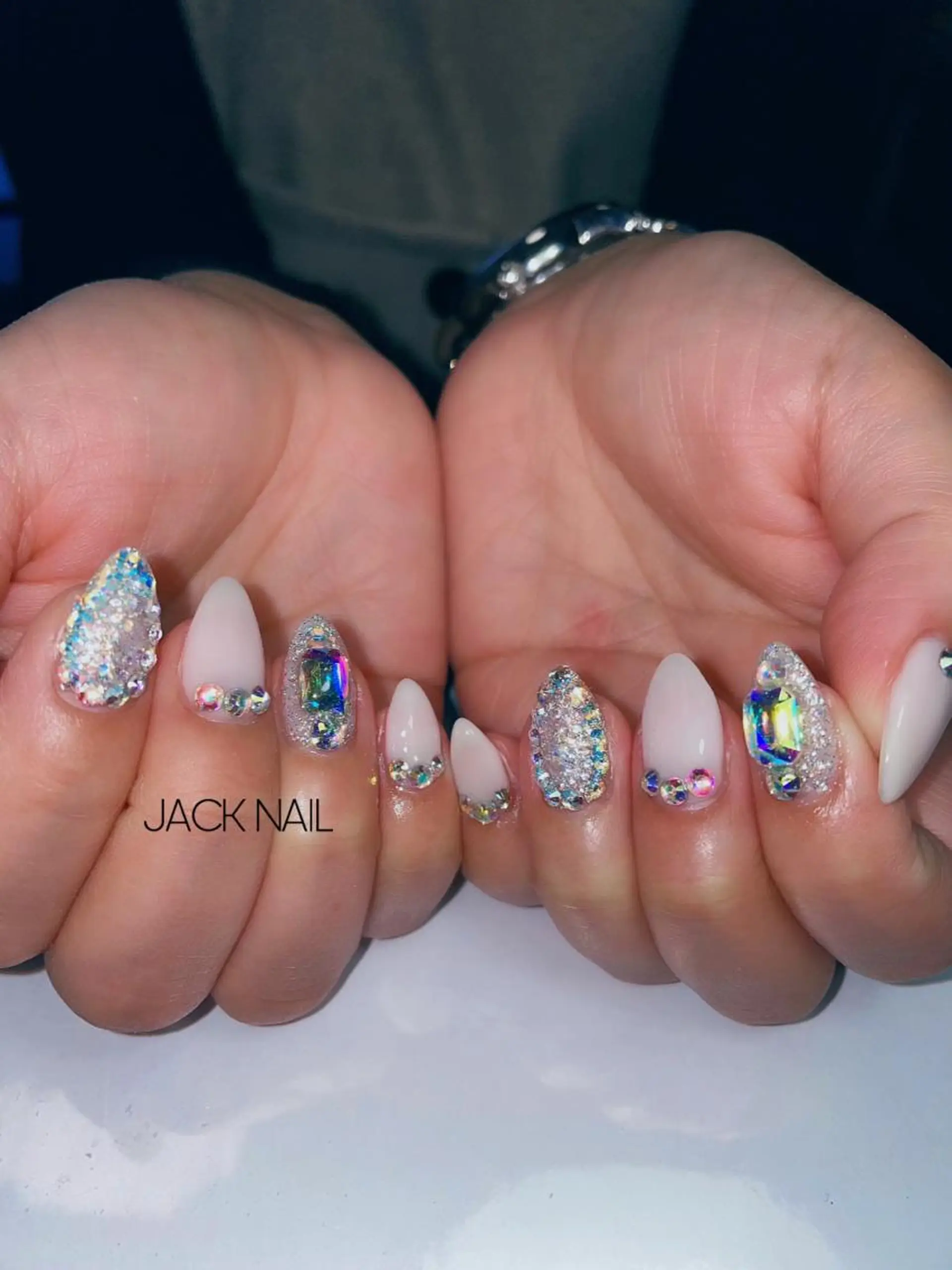 ネイル ハンドネイル JACK NAIL 💜Ayakaのネイルデザイン