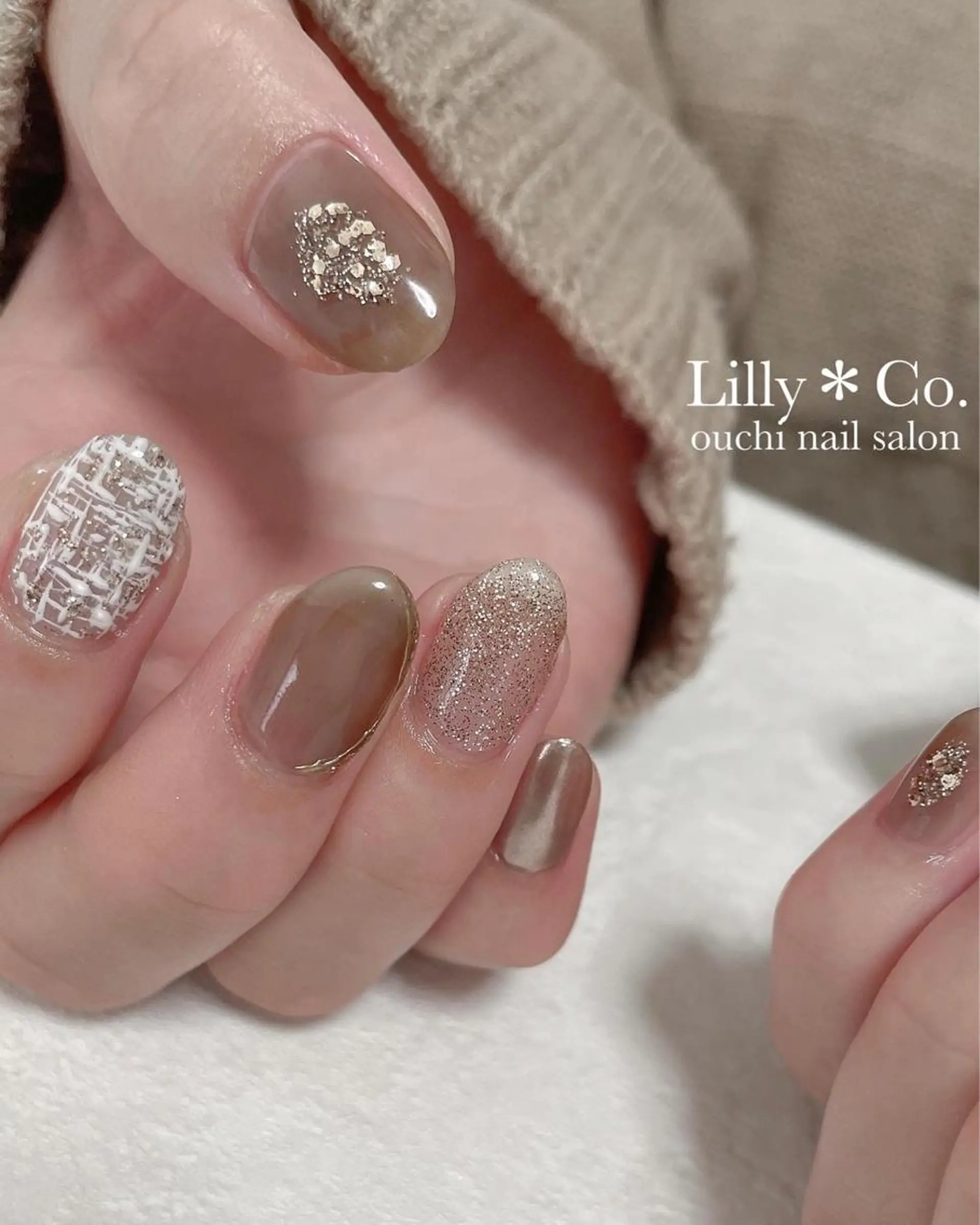 ネイル ハンドネイル ハンドケア Lilly Co.のネイルデザイン