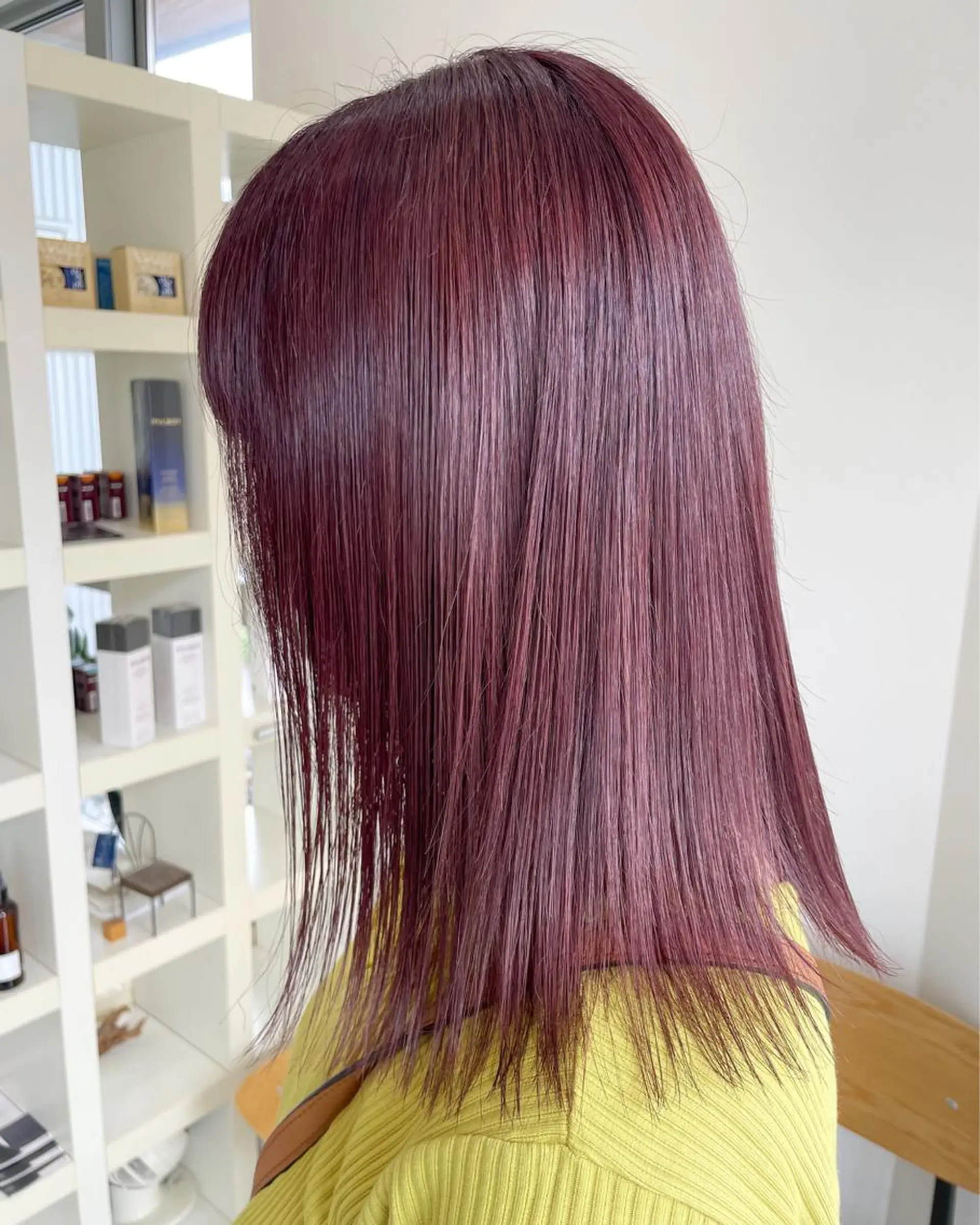 セミロング カラー mir所属・柿沼 未夢のヘアスタイル