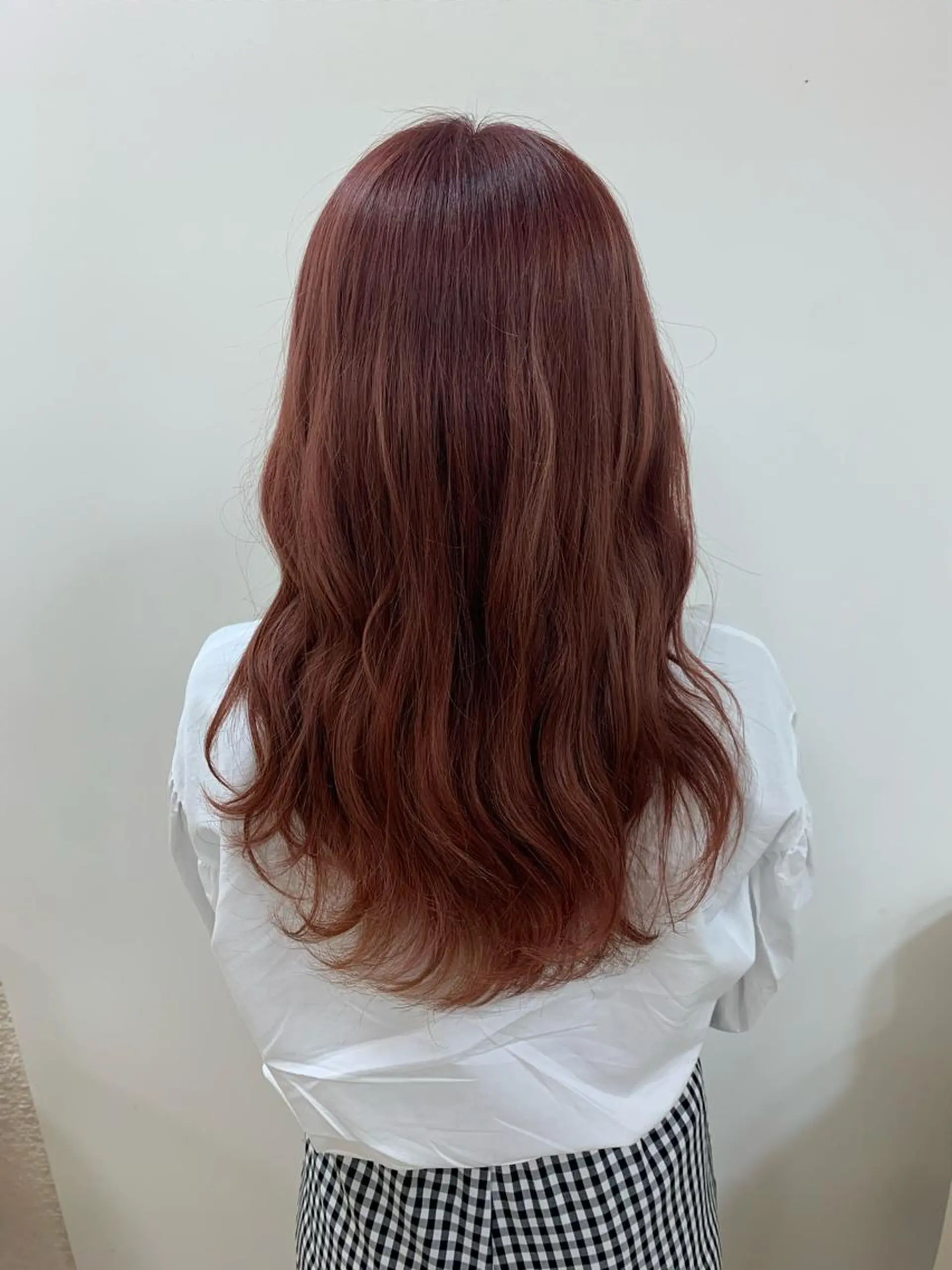 セミロング カラー カット ヘアカラー トリートメント 暖色専門美容師🎀 お客様満足度◎のヘアスタイル