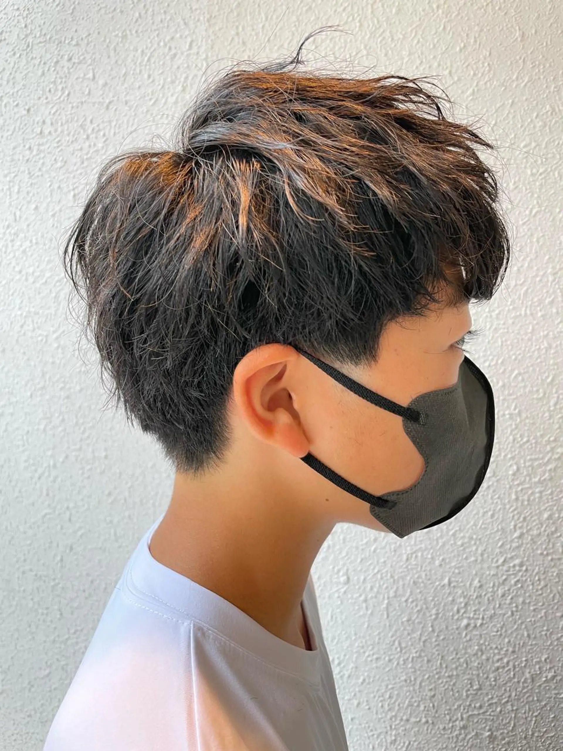 パーマ メンズ メンズパーマ 波巻きパーマ Cocorokara所属・佐藤 良祐のヘアスタイル