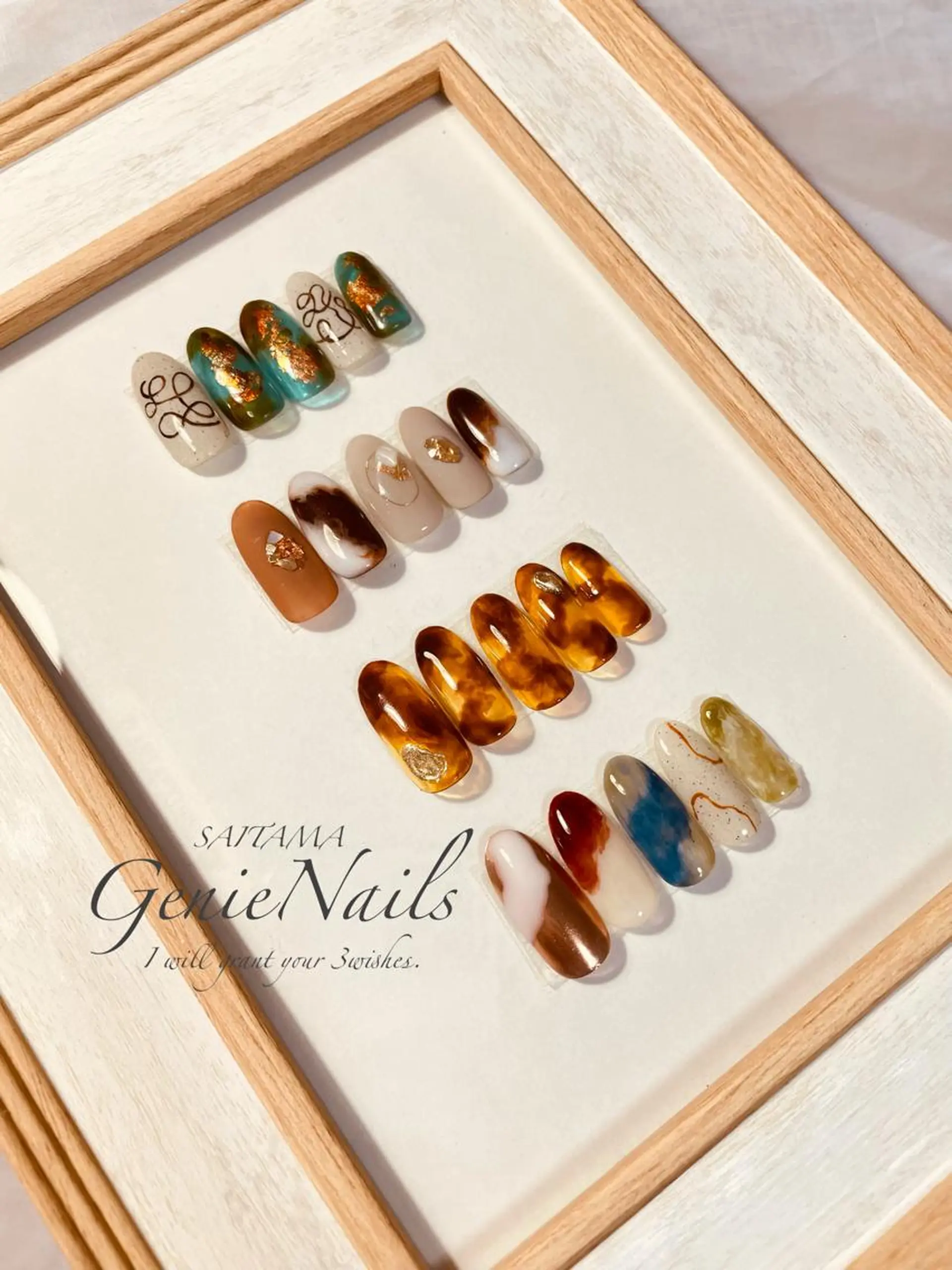 ネイル ニュアンスネイル Genie Nailsのネイルデザイン