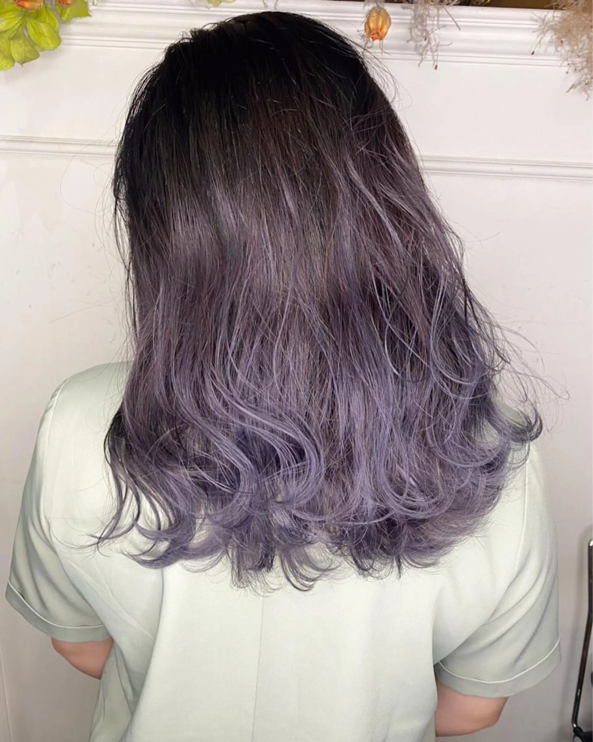 ミディアム カラー ヘアアレンジ ヘアカラー トリートメント 遠藤 拓馬のヘアスタイル