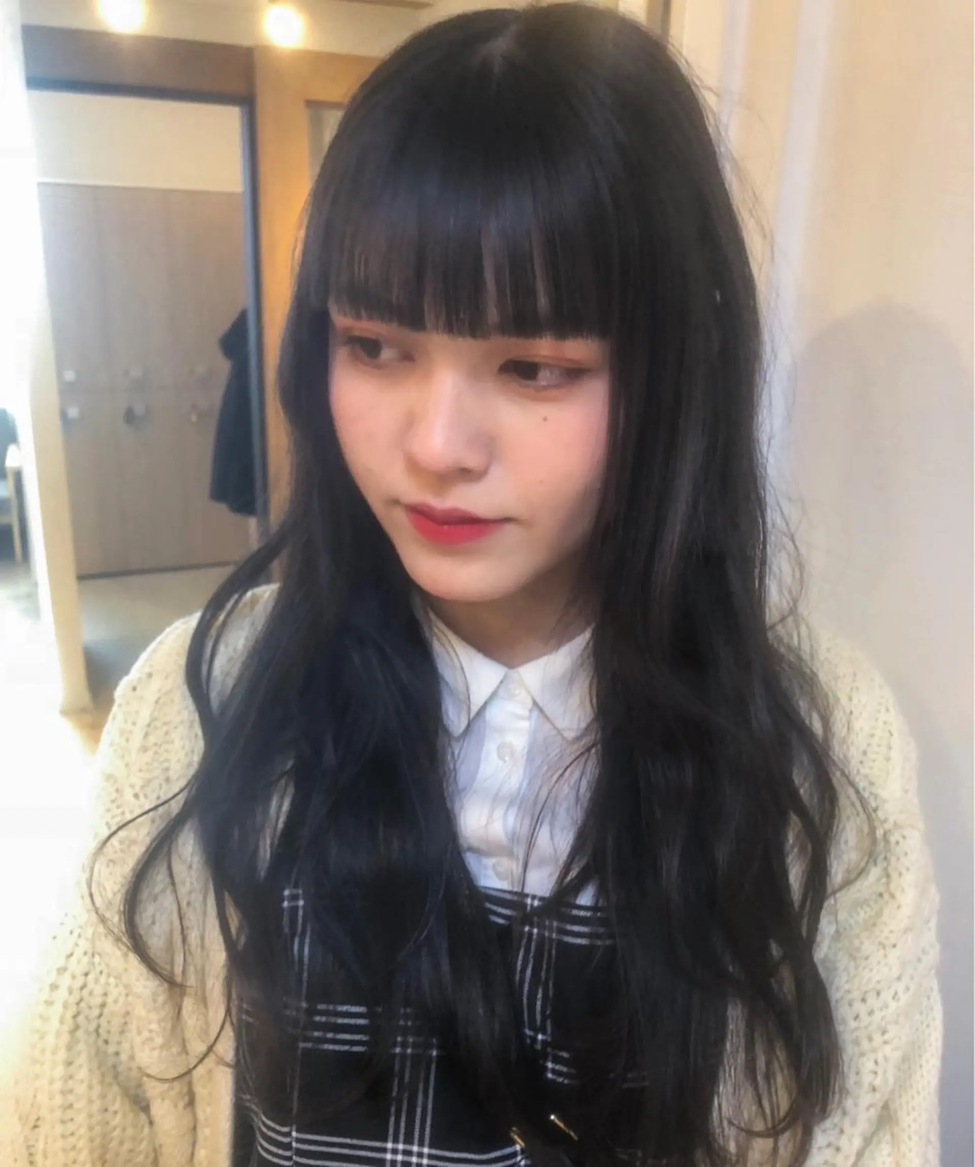 ロング nessヤマサキ リュウタのヘアスタイル