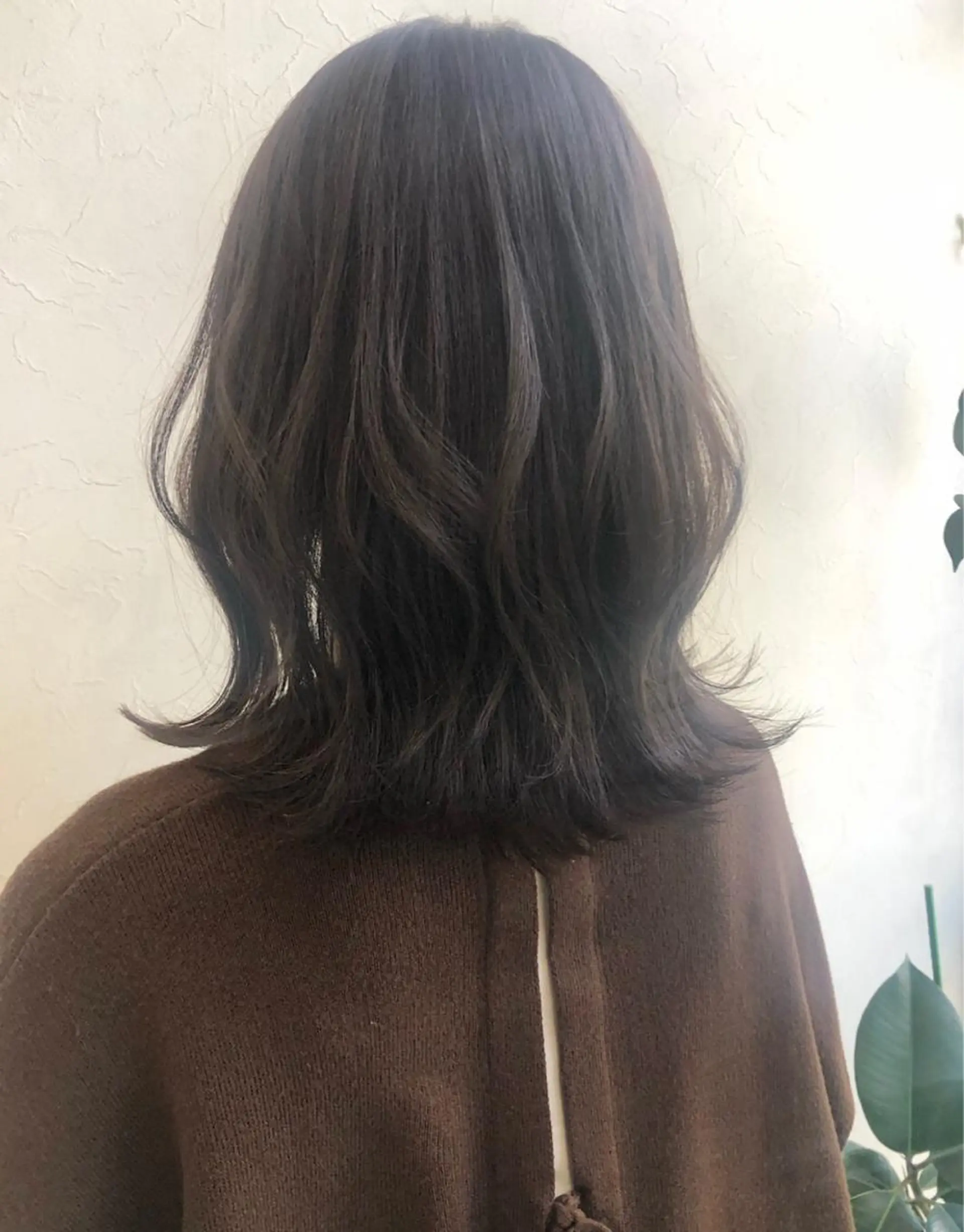 ミディアム カラー nakahara madokaのヘアスタイル