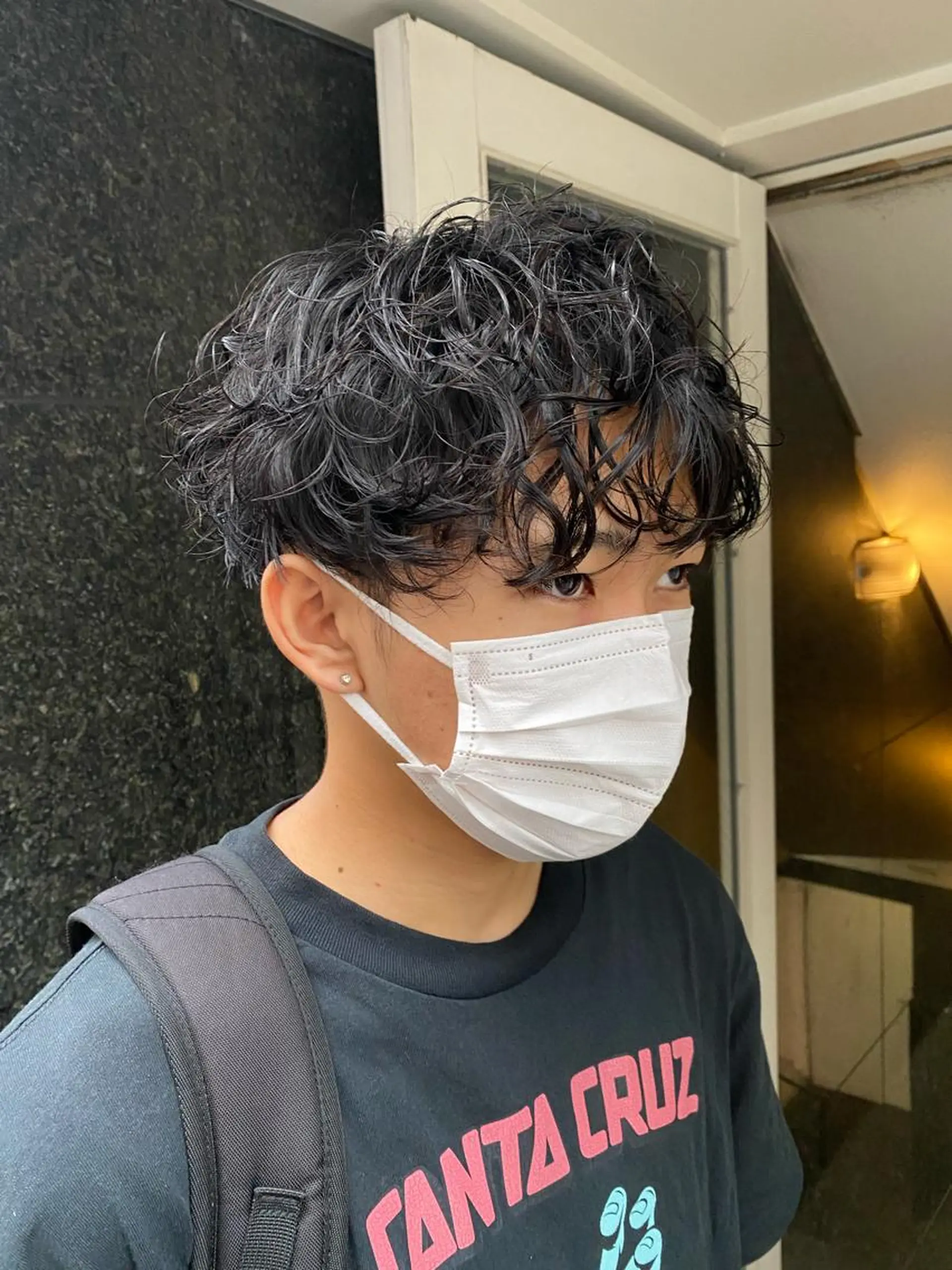 ショート 韓流メンズカット パーマ/KOTAのヘアスタイル