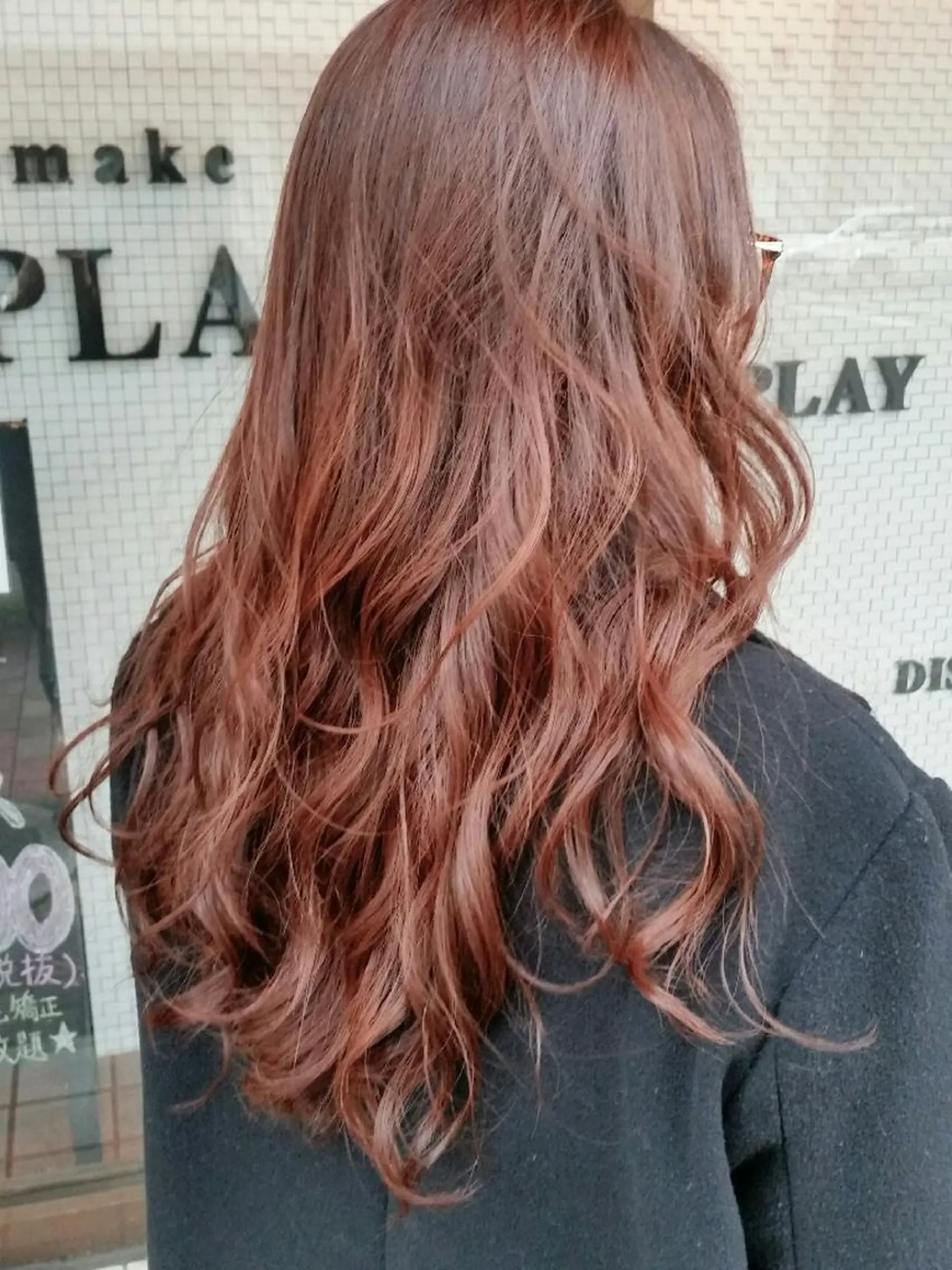 ロング カット ヘアカラー トリートメント 山中 誠一朗のヘアスタイル