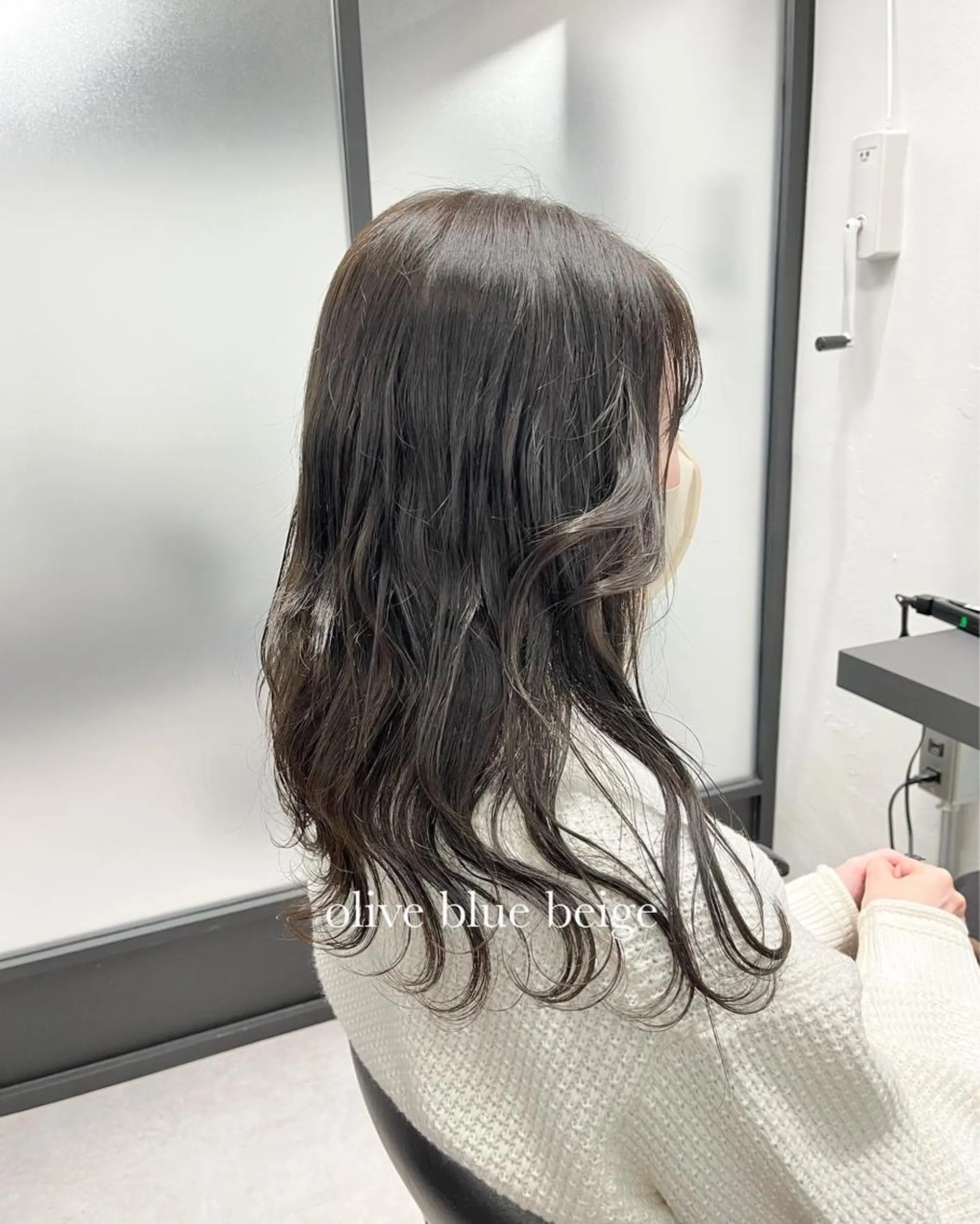 セミロング レイヤー/髪質改善/ 美髪矯正/手塚凌のヘアスタイル