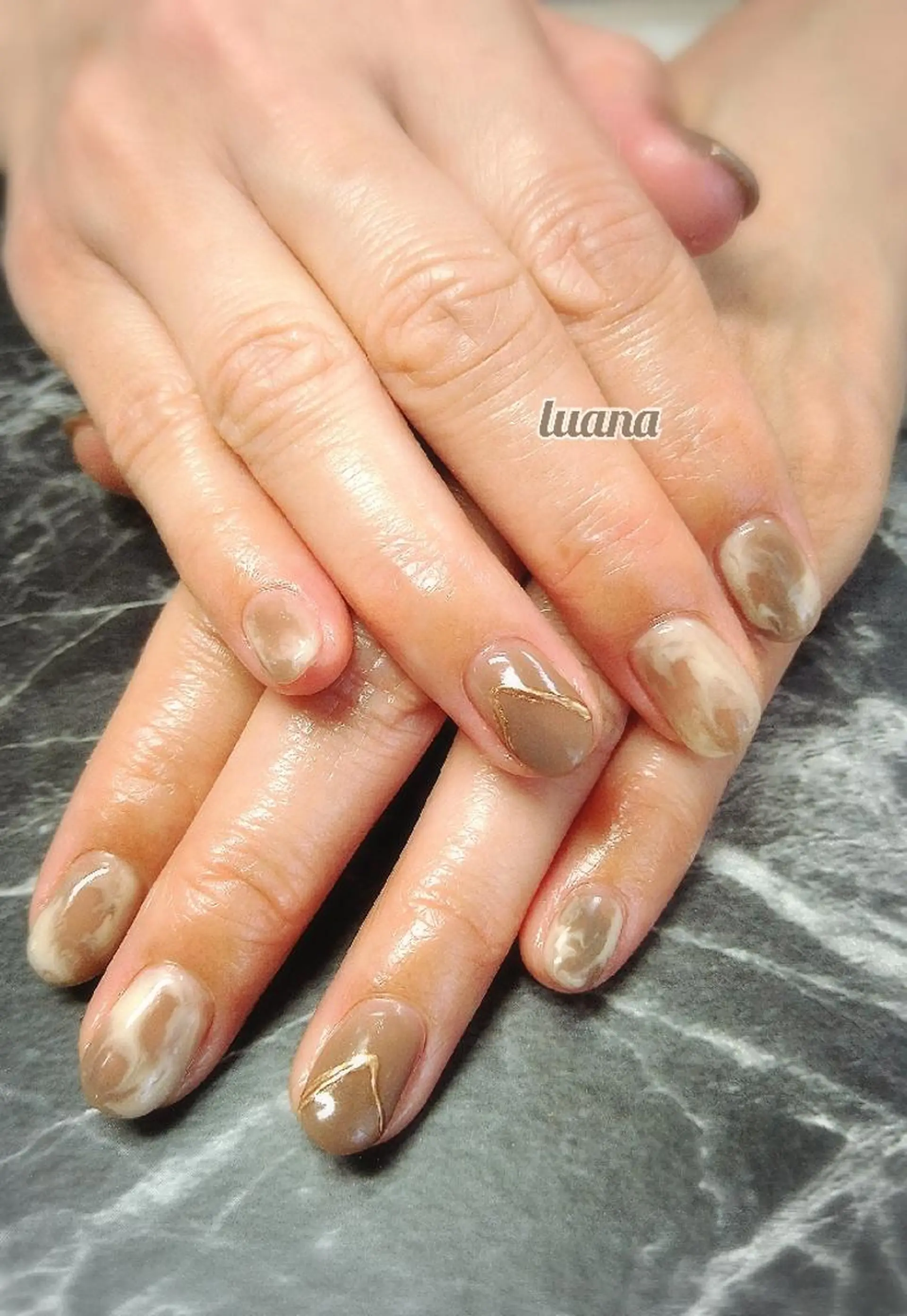 ネイル ハンドネイル LUANA  TAKAHASHIのネイルデザイン