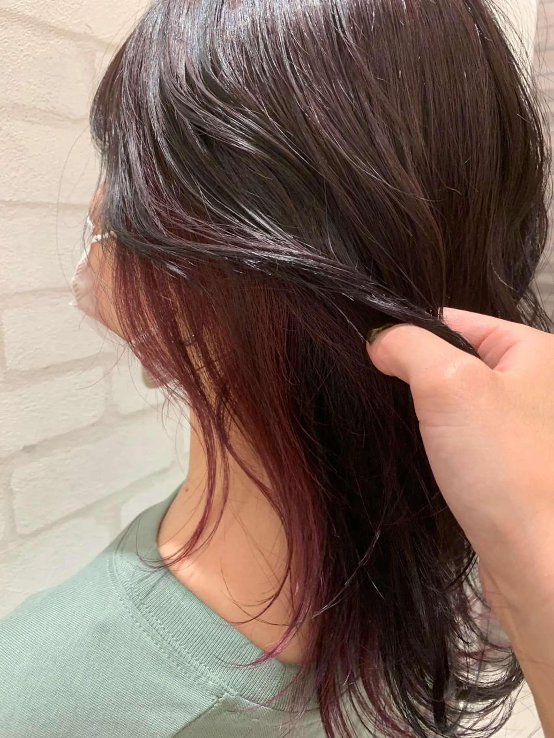 ミディアム カラー ダークグレー ダークグレージュ グレージュ ピンクカラー Gain所属・Gain Nanamiのエステ・リラクイメージ