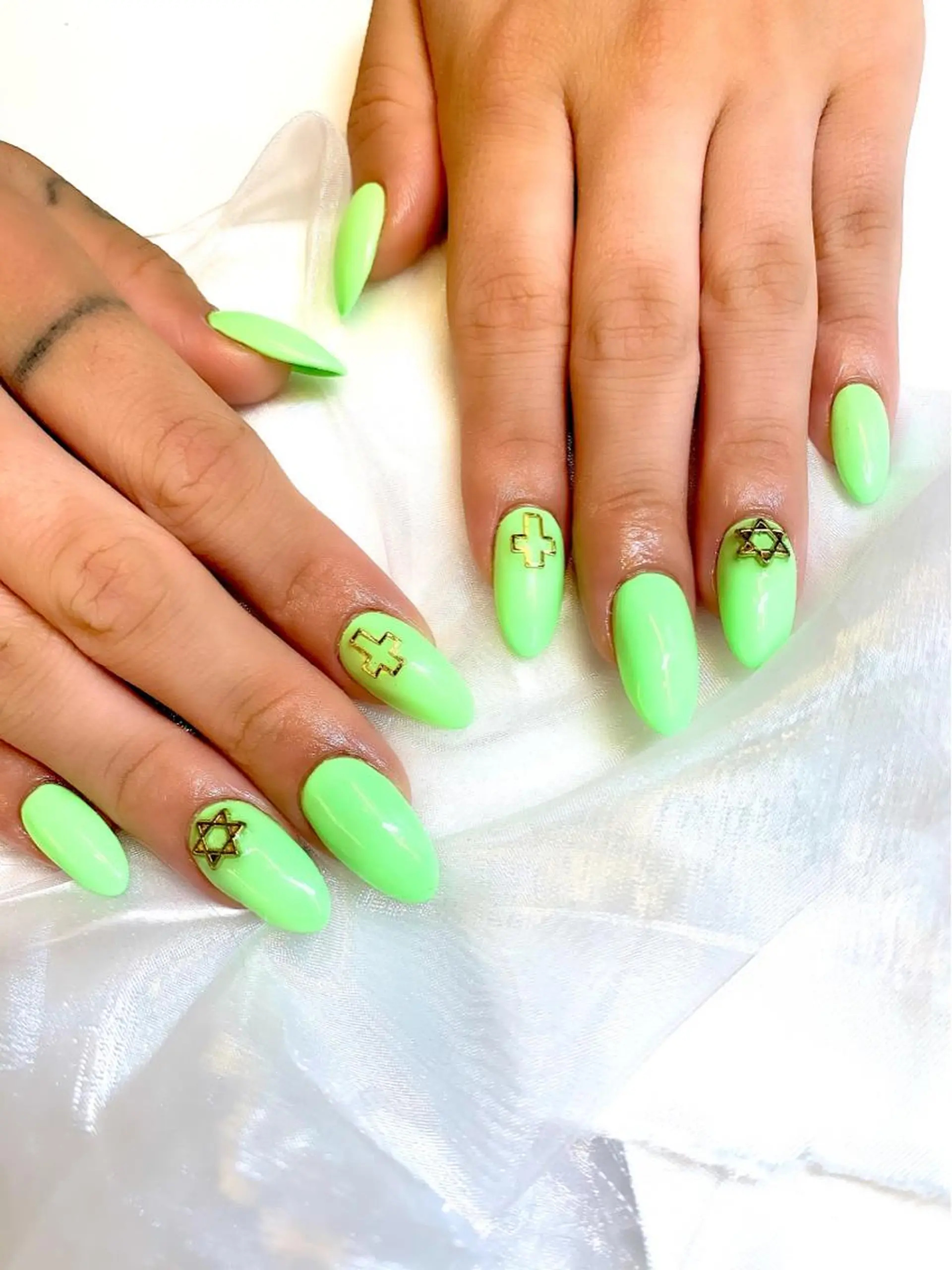 ネイル ジェルネイル ロングネイル ワンカラーネイル パラジェル スカルプネイル ハンドネイル clover nailのネイルデザイン