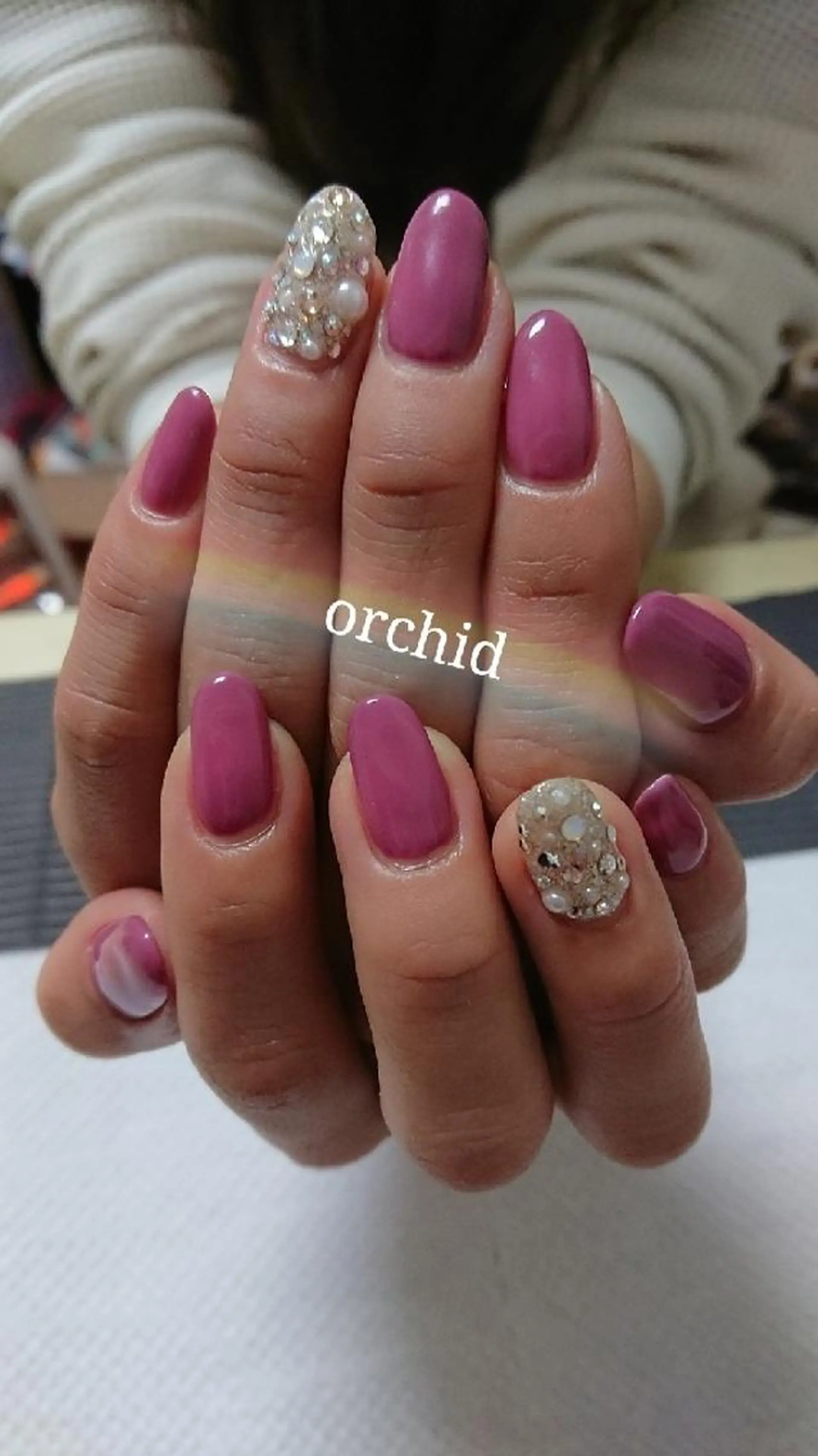 ネイル orchid ♡オーキッドのネイルデザイン