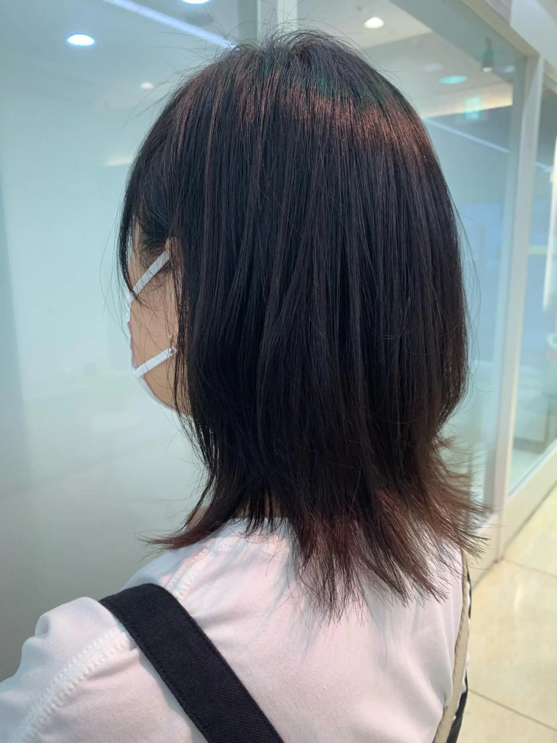 ミディアム カラー 似合わせカラー/艶 髪質改善/ヨシザキのヘアスタイル