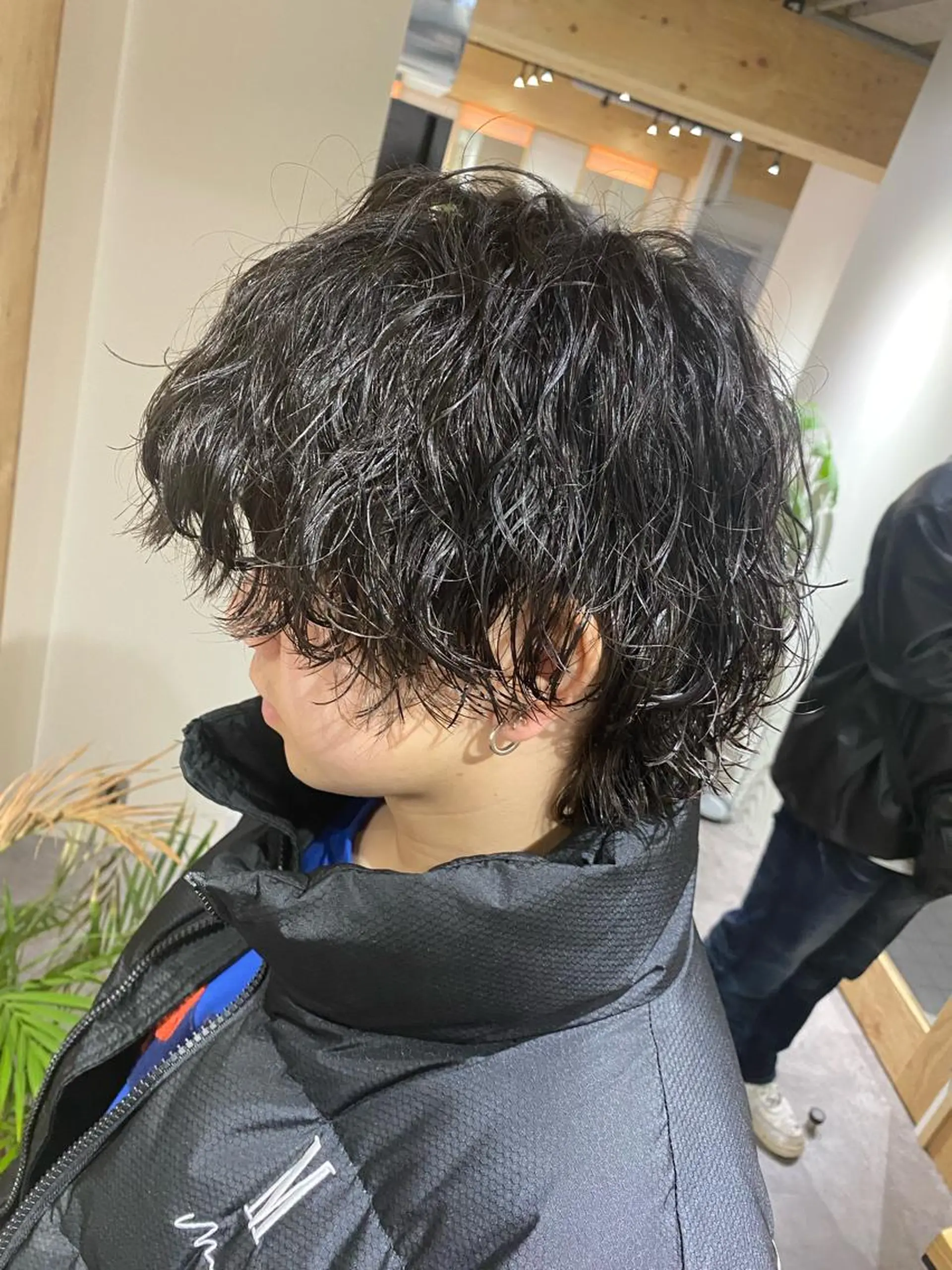 パーマ メンズ カット パーマ トリートメント ヘアセット メンズブリーチカラー /パーマ ごーた立川のヘアスタイル