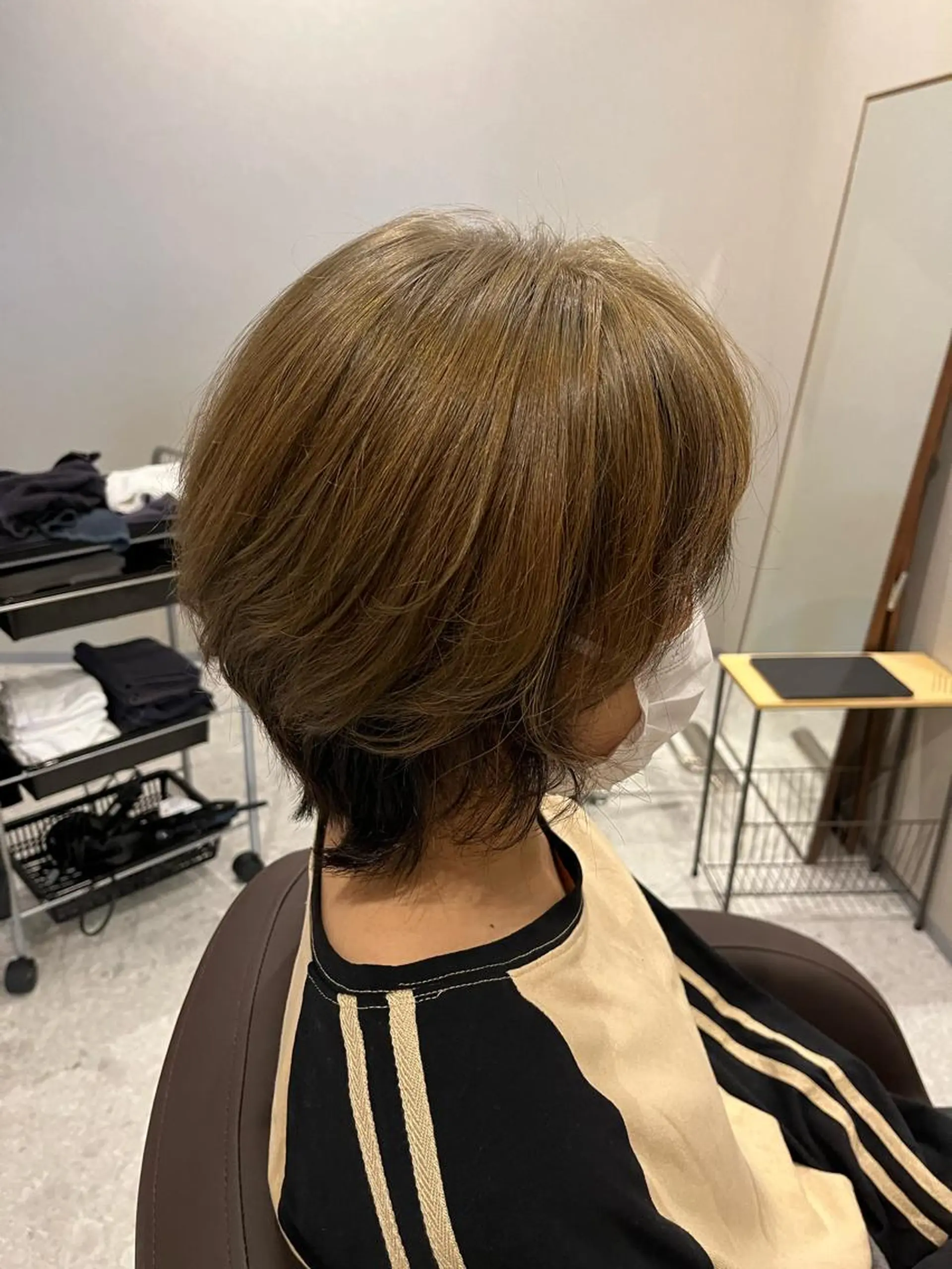 ショート ウルフカット アルゴ八潮所属・Argo mikiのヘアスタイル