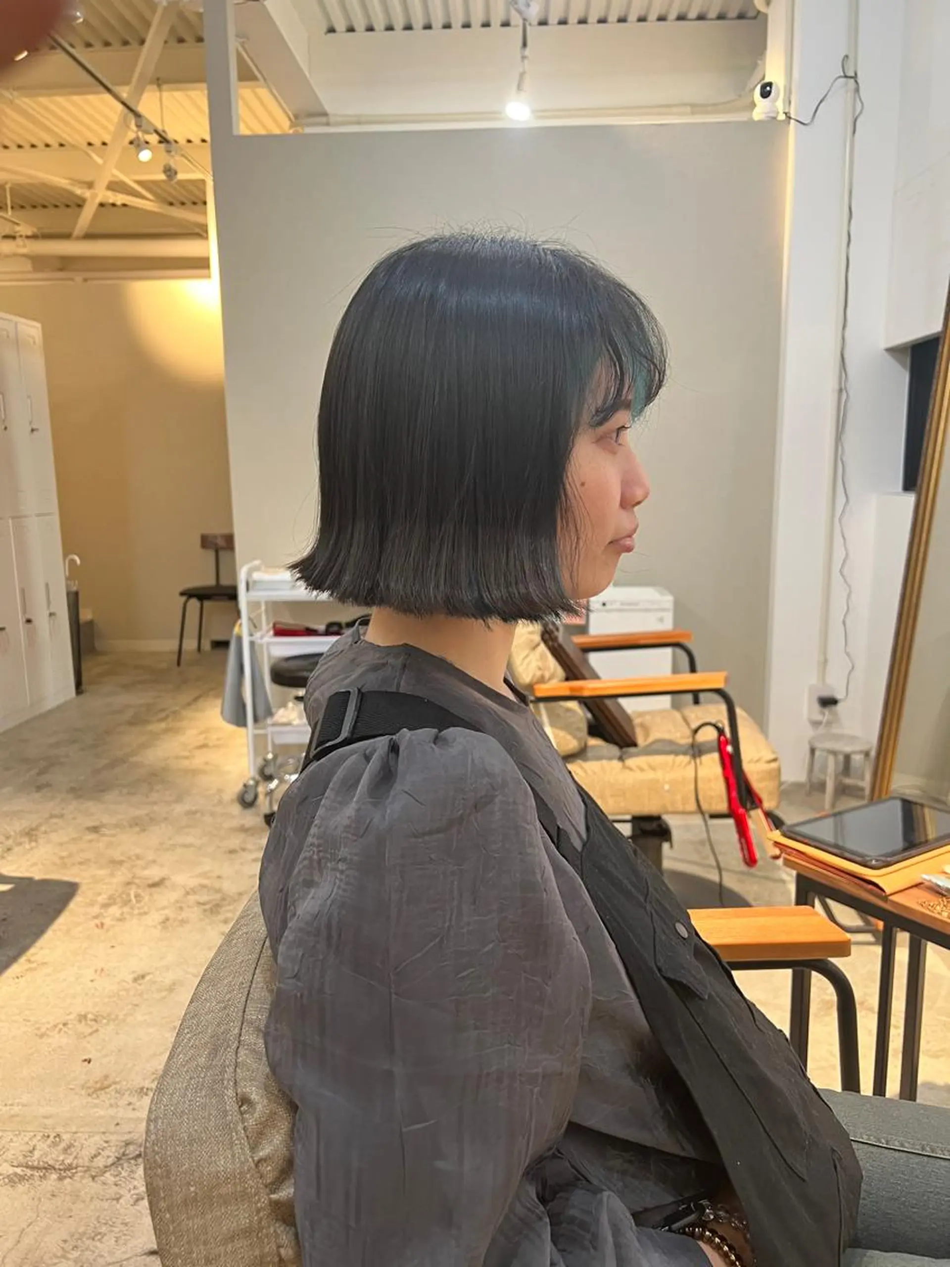 ショート カラー 目を惹く艶髪/髪質 改善カラー🤎ぐっちのヘアスタイル