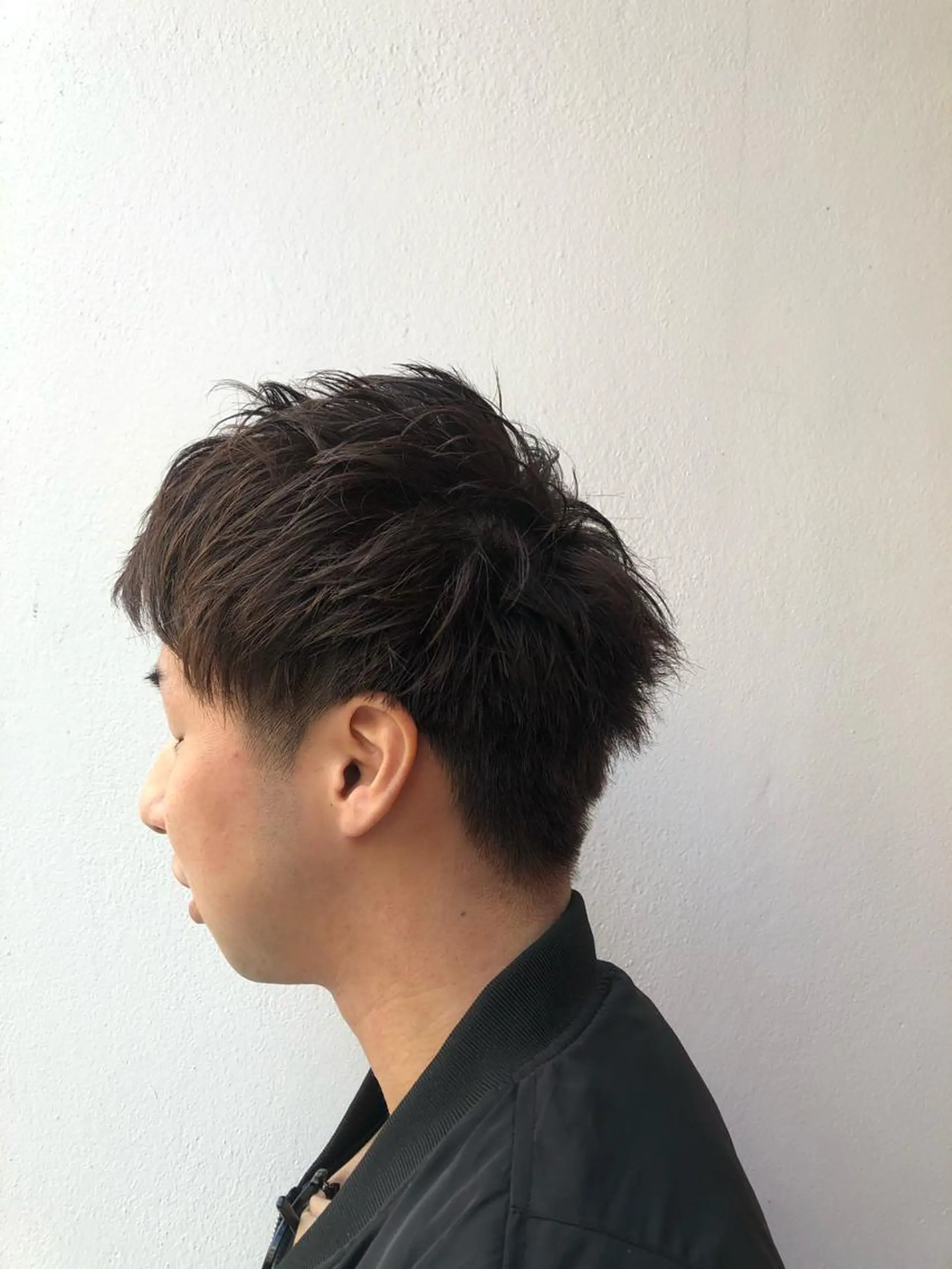 ショート カラー メンズ 刈り上げ 大阪長居🌱野見山 卓也のヘアスタイル