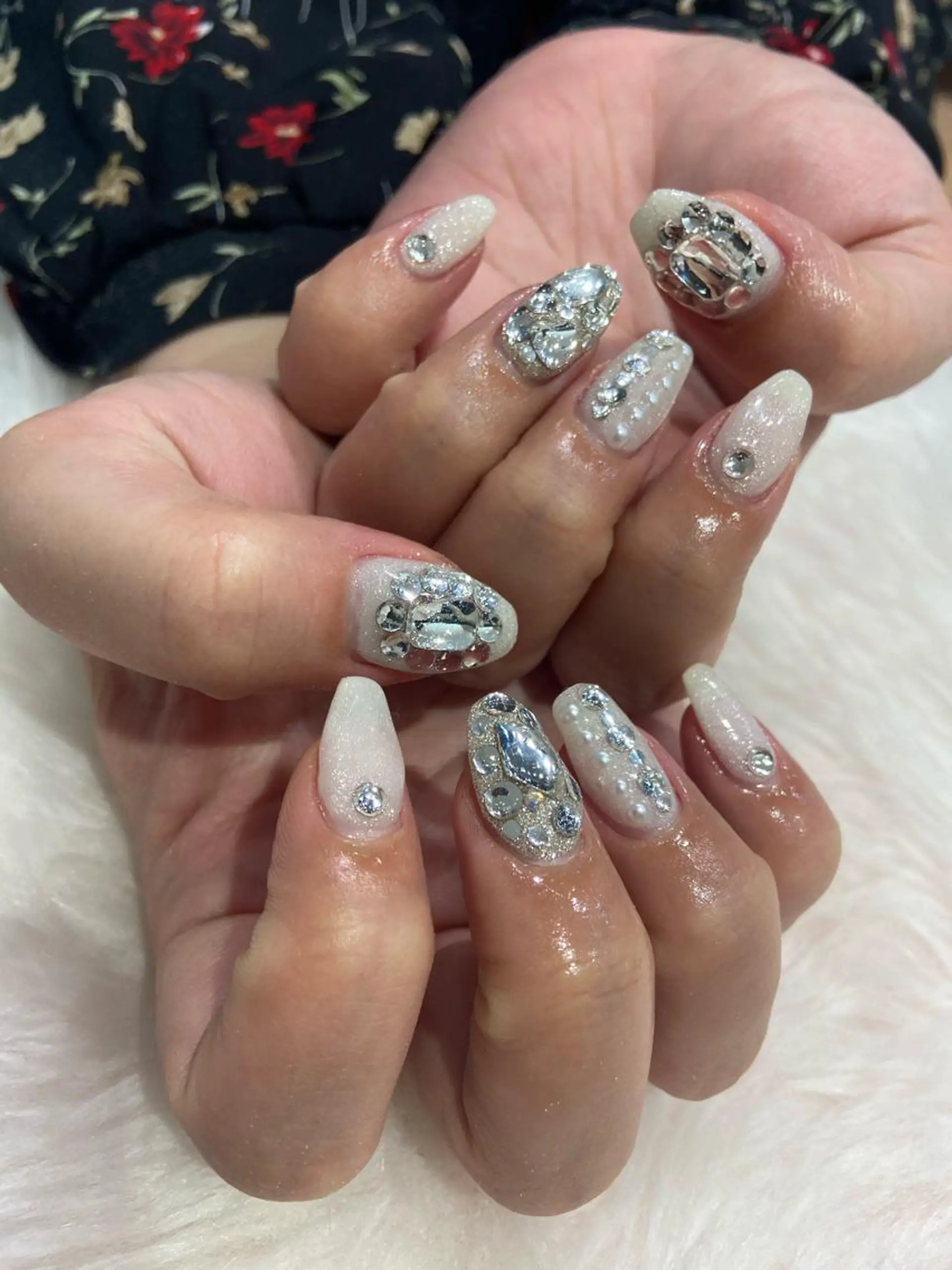 ネイル ハンドネイル 🧸プルエクステ❤︎ ネイルKAO🧸のヘアスタイル