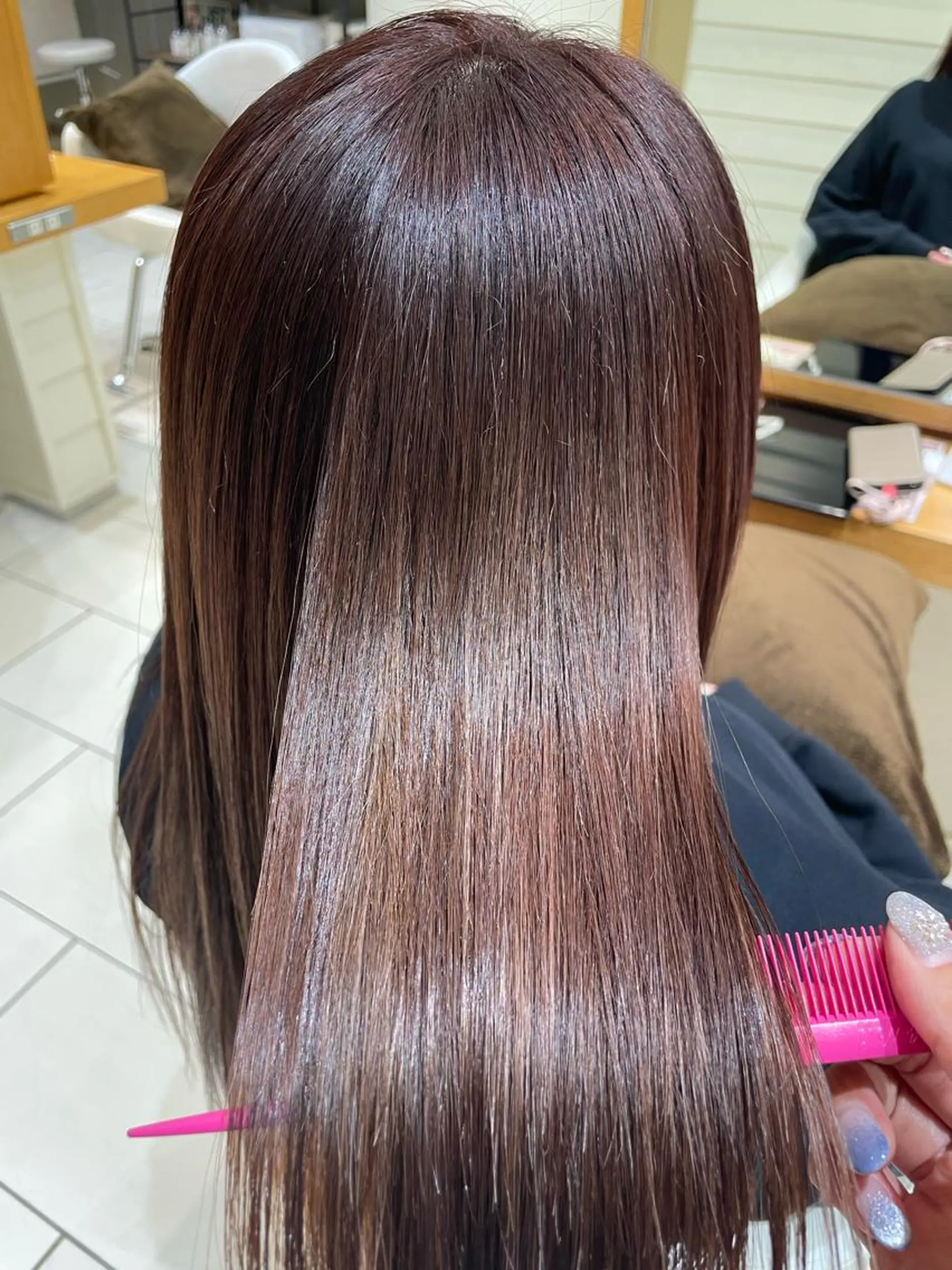 ロング カラー カット ヘアカラー トリートメント 🌷 カナサ🌷のヘアスタイル