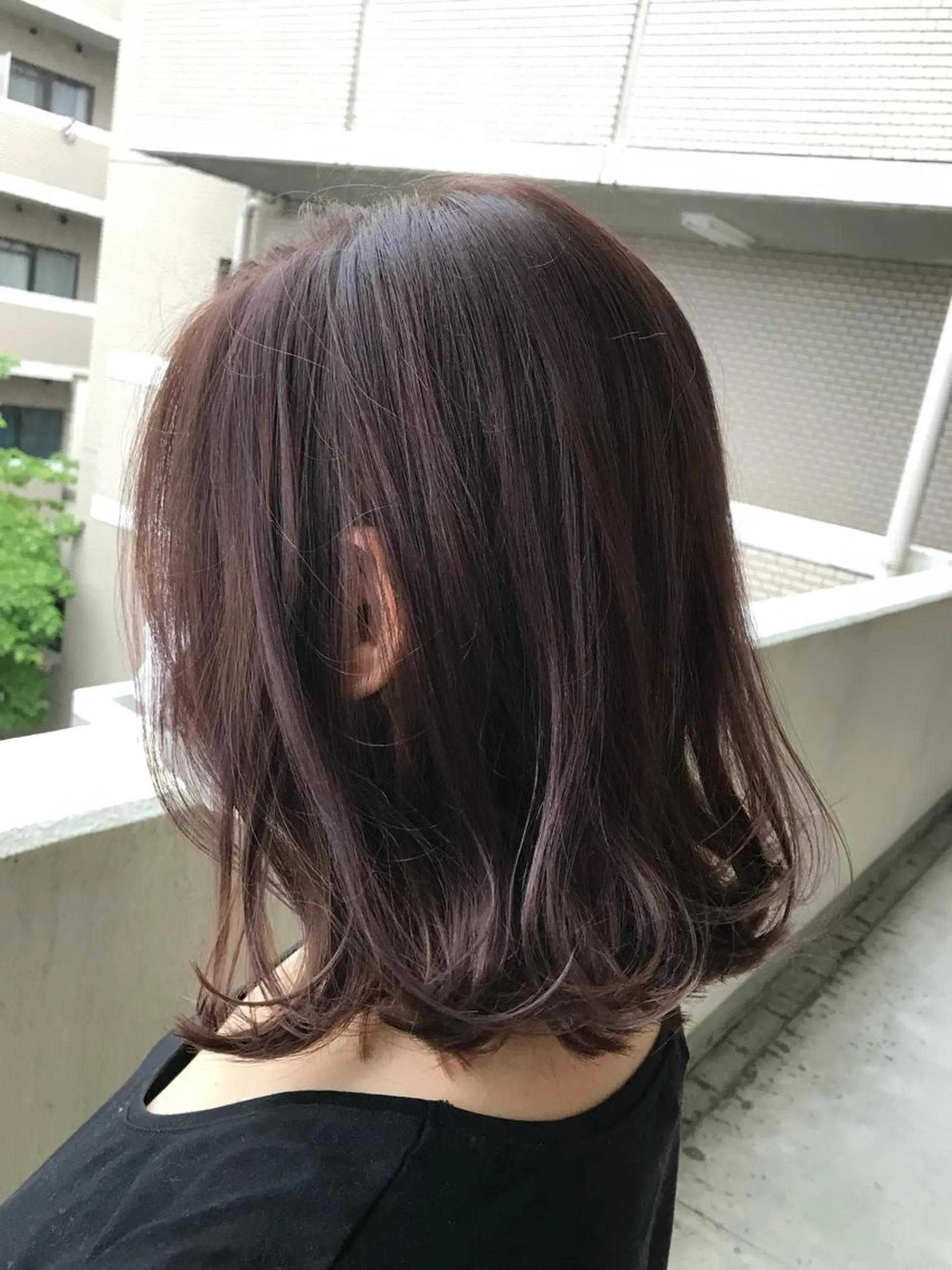 セミロング ヘアアレンジ カット ヘアカラー SALOWIN京都河原町Suite店所属・外国人風レイヤー/ ハイトーンSHUのヘアスタイル