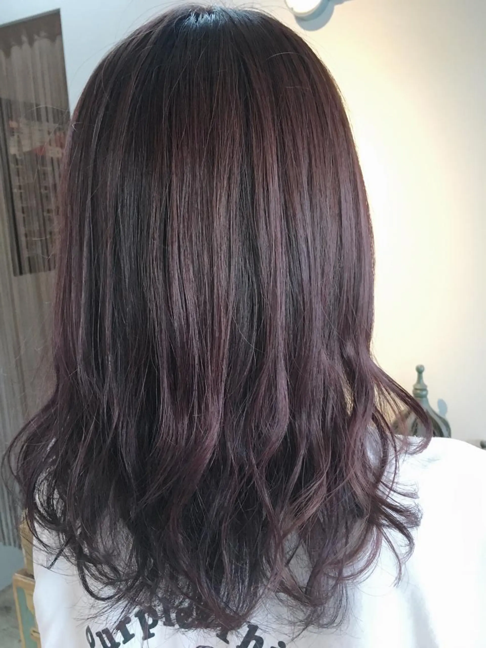 セミロング カラー パーマ 代表 中島貴志のヘアスタイル