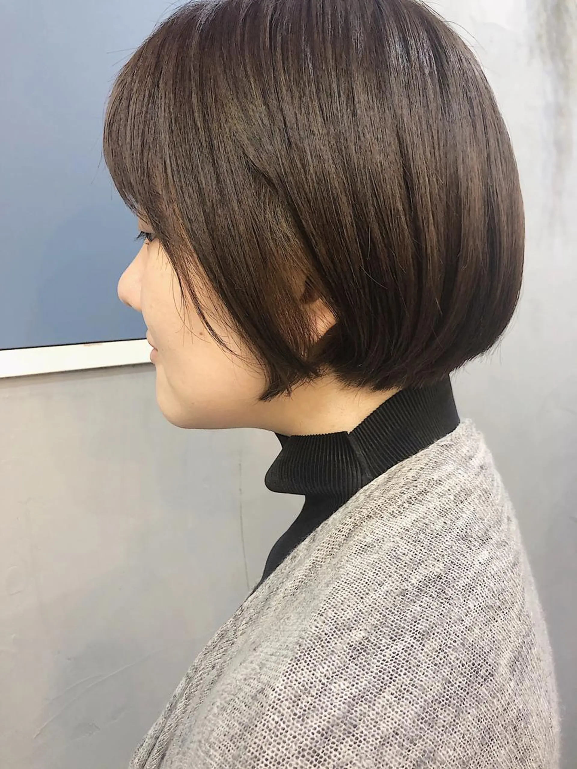 ショート 長井 美佳のヘアスタイル