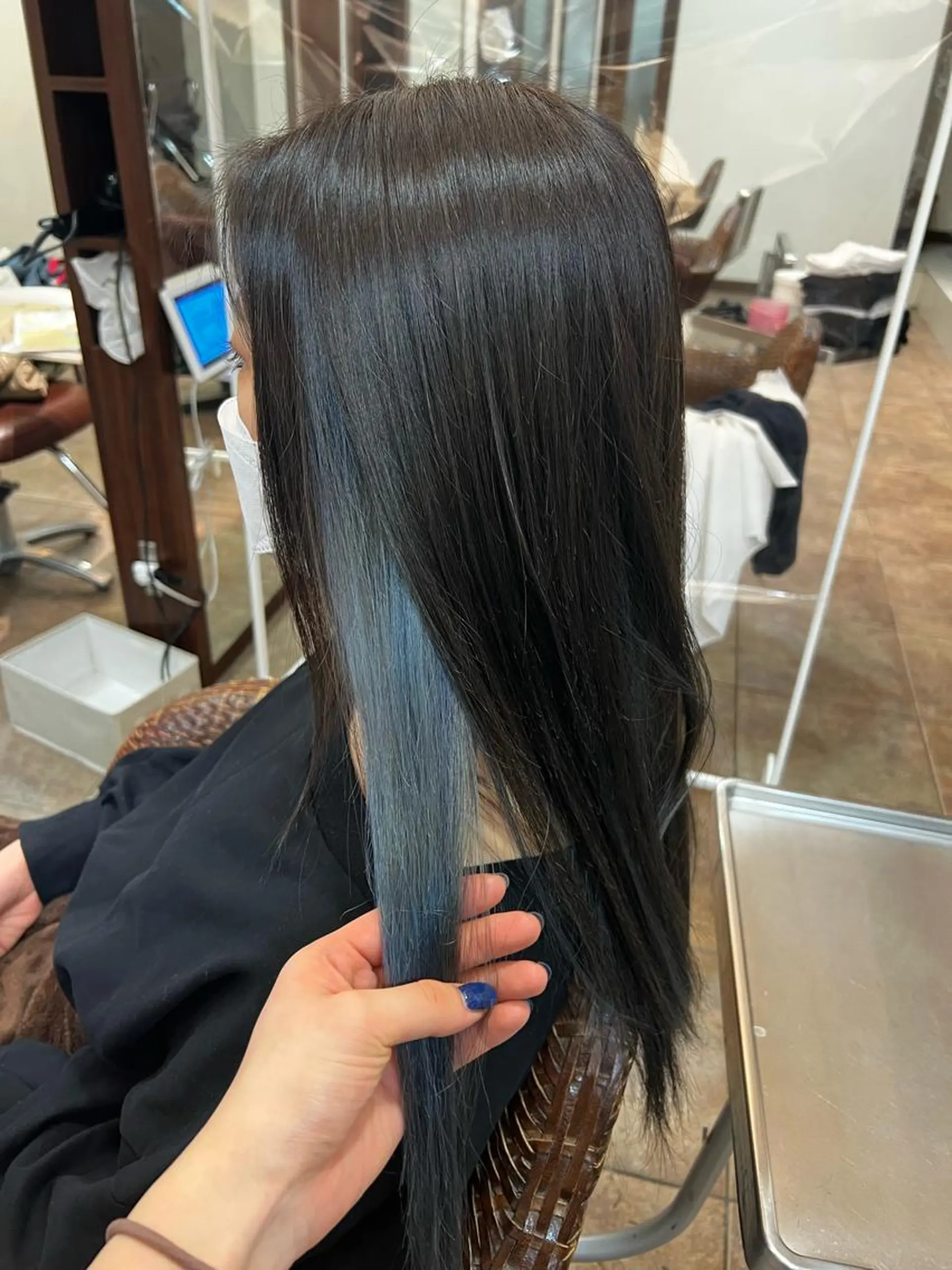 ロング カラー 白金台カラーリスト あきよしのヘアスタイル