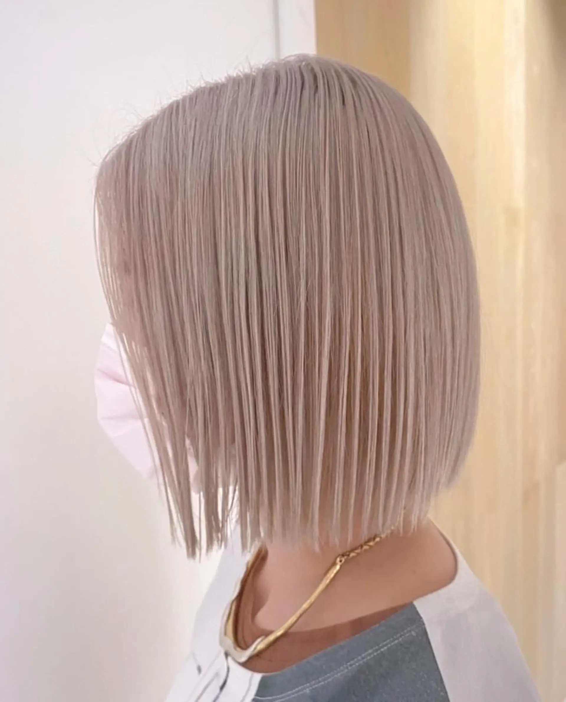 カラー ベージュカラー ホワイトベージュ 似合わせ♡レイヤー/ 暖色艶カラー/moeのヘアスタイル