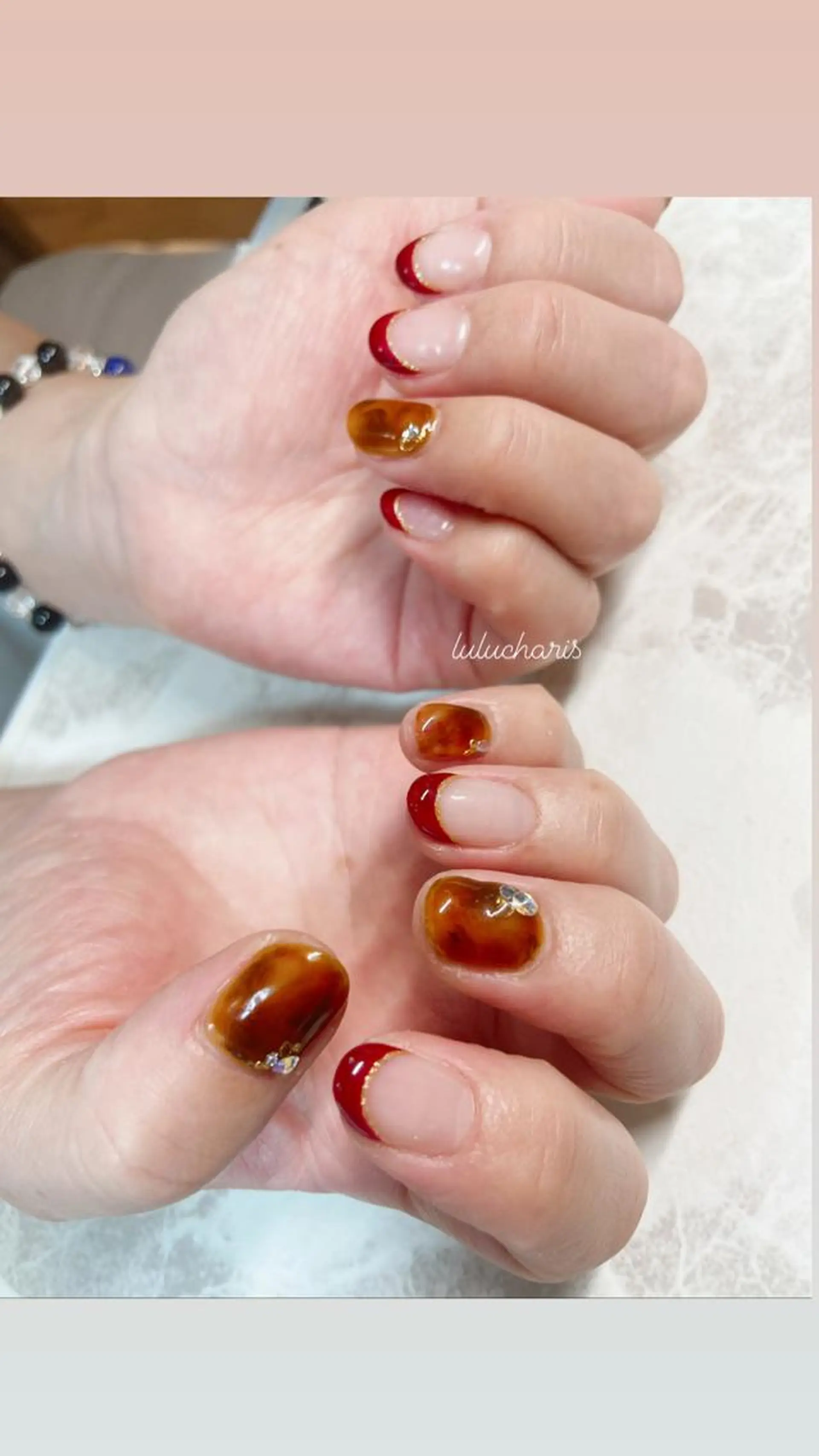 ネイル 持ち込み Lulu charisu所属・lulucharis nailのネイルデザイン