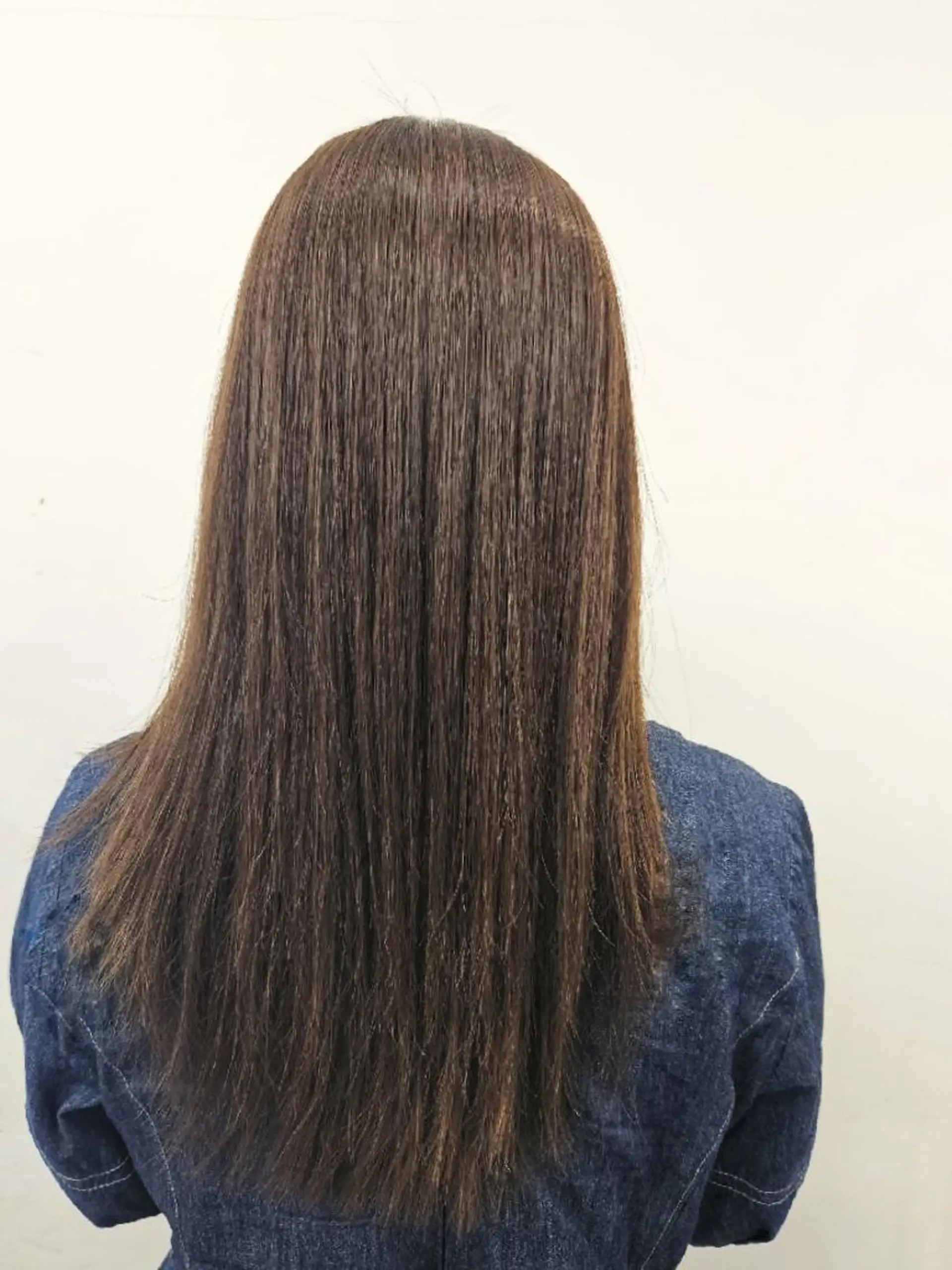 ロング パーマ 縮毛矯正 あいだ🐼ミニモ ２月限定クーポン配信のヘアスタイル