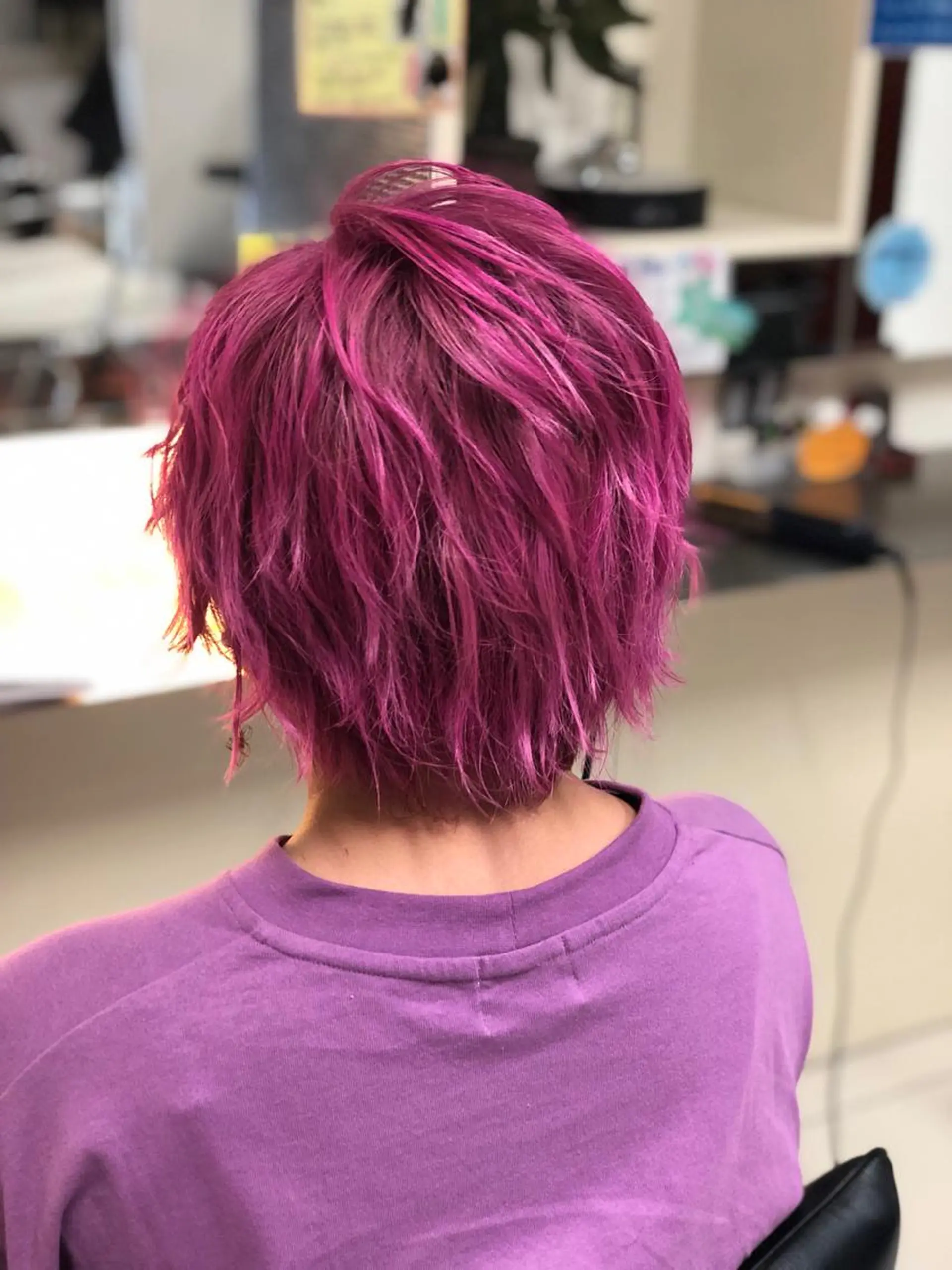 ショート カラー 髪質改善カラー🎗️ 滝沢純のヘアスタイル