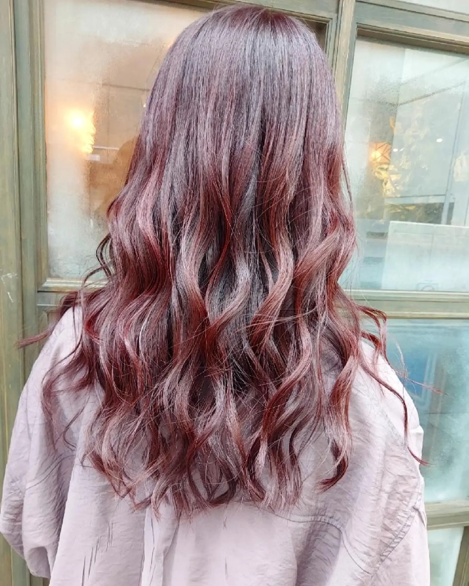 ロング カラー ヘアカラー トリートメント grow上野御徒町【グロウ】所属・ブリーチ・ハイトーン 特化🎉内山のヘアスタイル