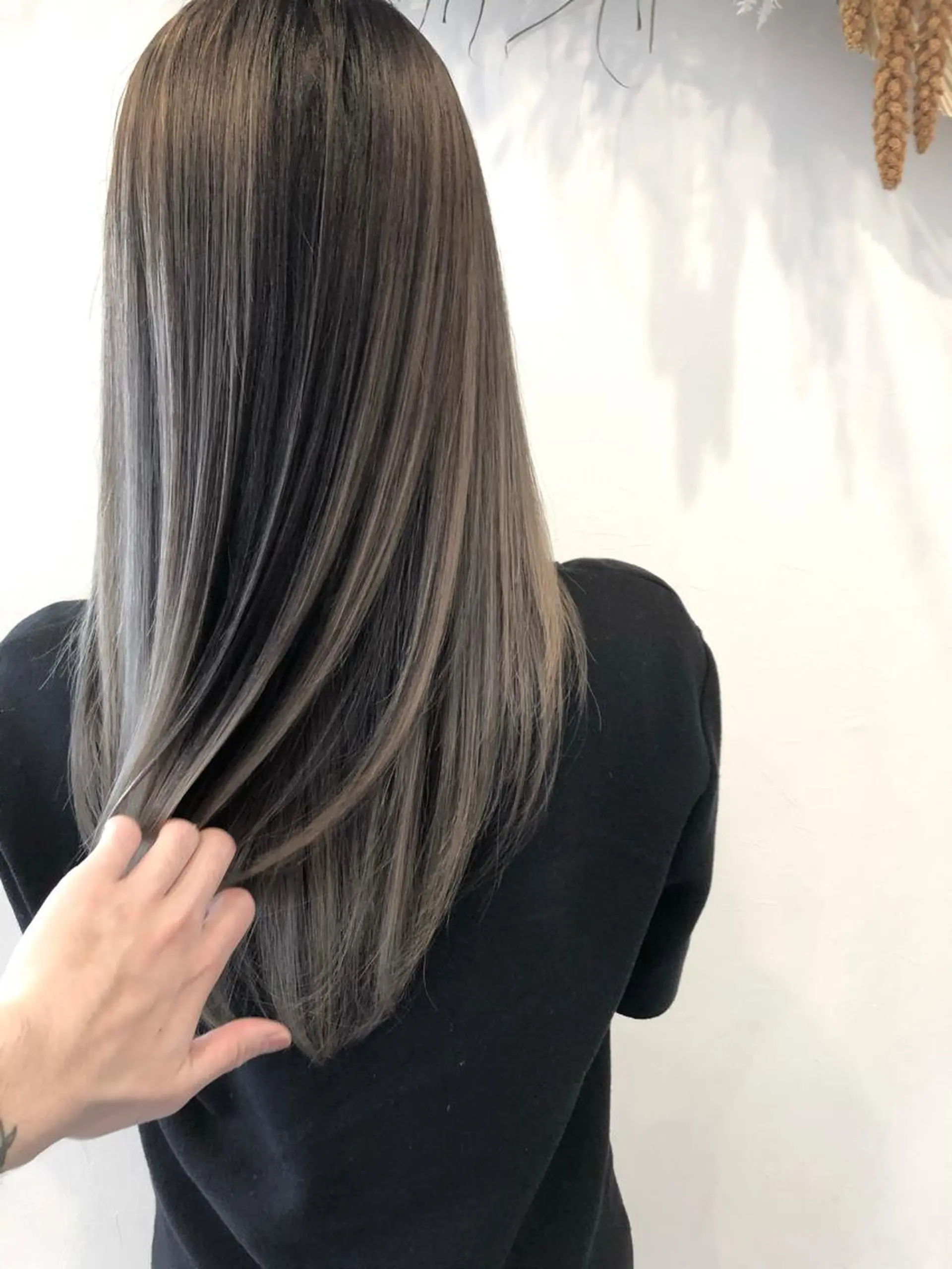 ロング カラー カット ヘアカラー トリートメント ✨韓国/外国人風✨ 江原巧のヘアスタイル