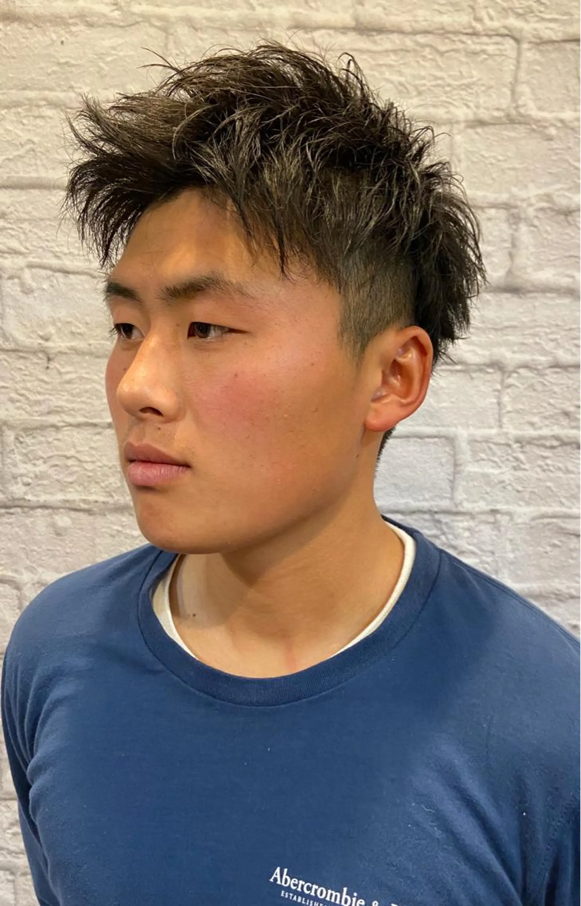 ショート カラー パーマ ヘアアレンジ メンズ 💈メンズ特化 副店長松浦一聖💈のヘアスタイル