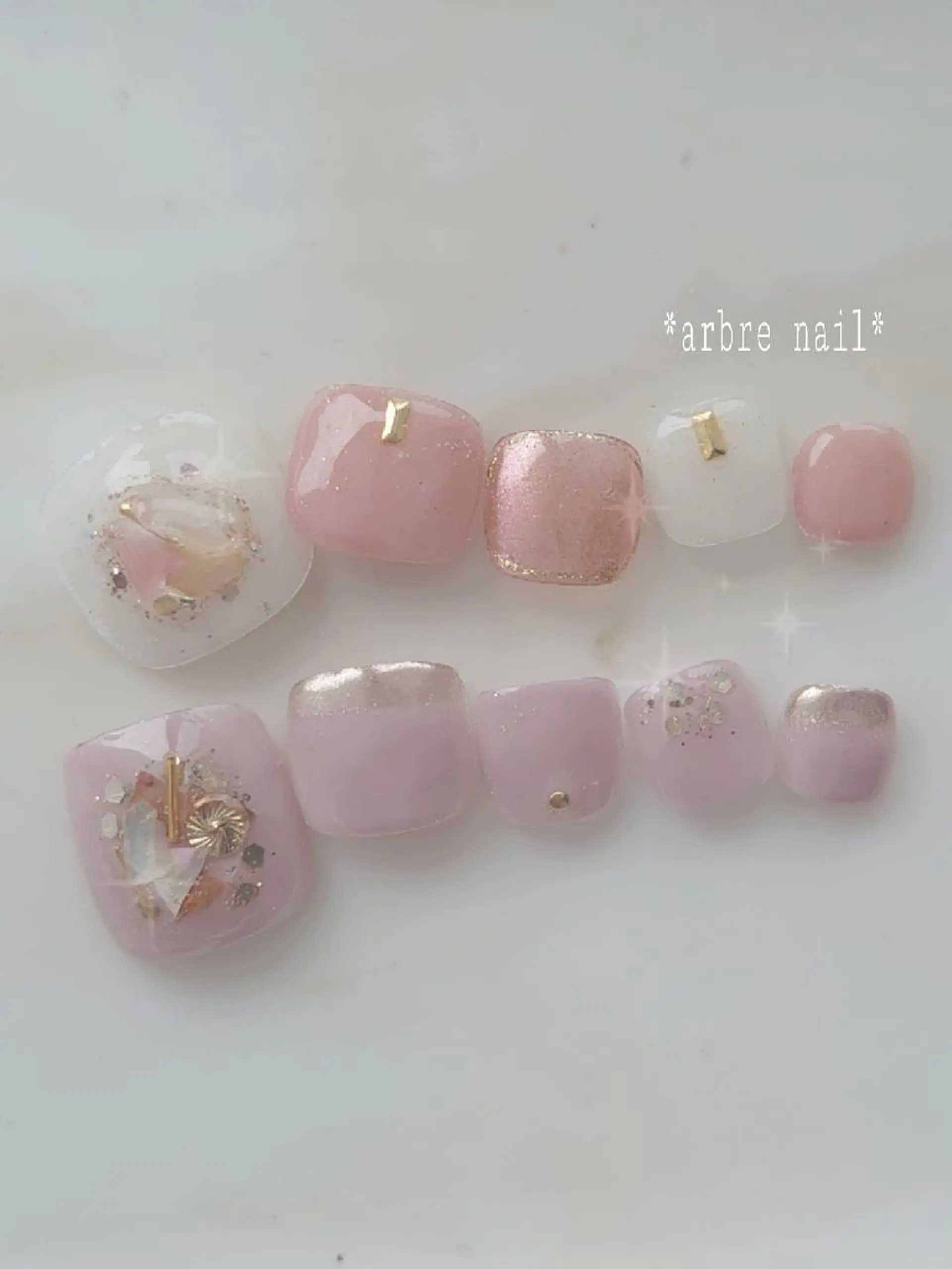 ネイル ＊arbre nail＊.アーブルネイル所属・✯.。 arbre  nail 。✯.のネイルデザイン