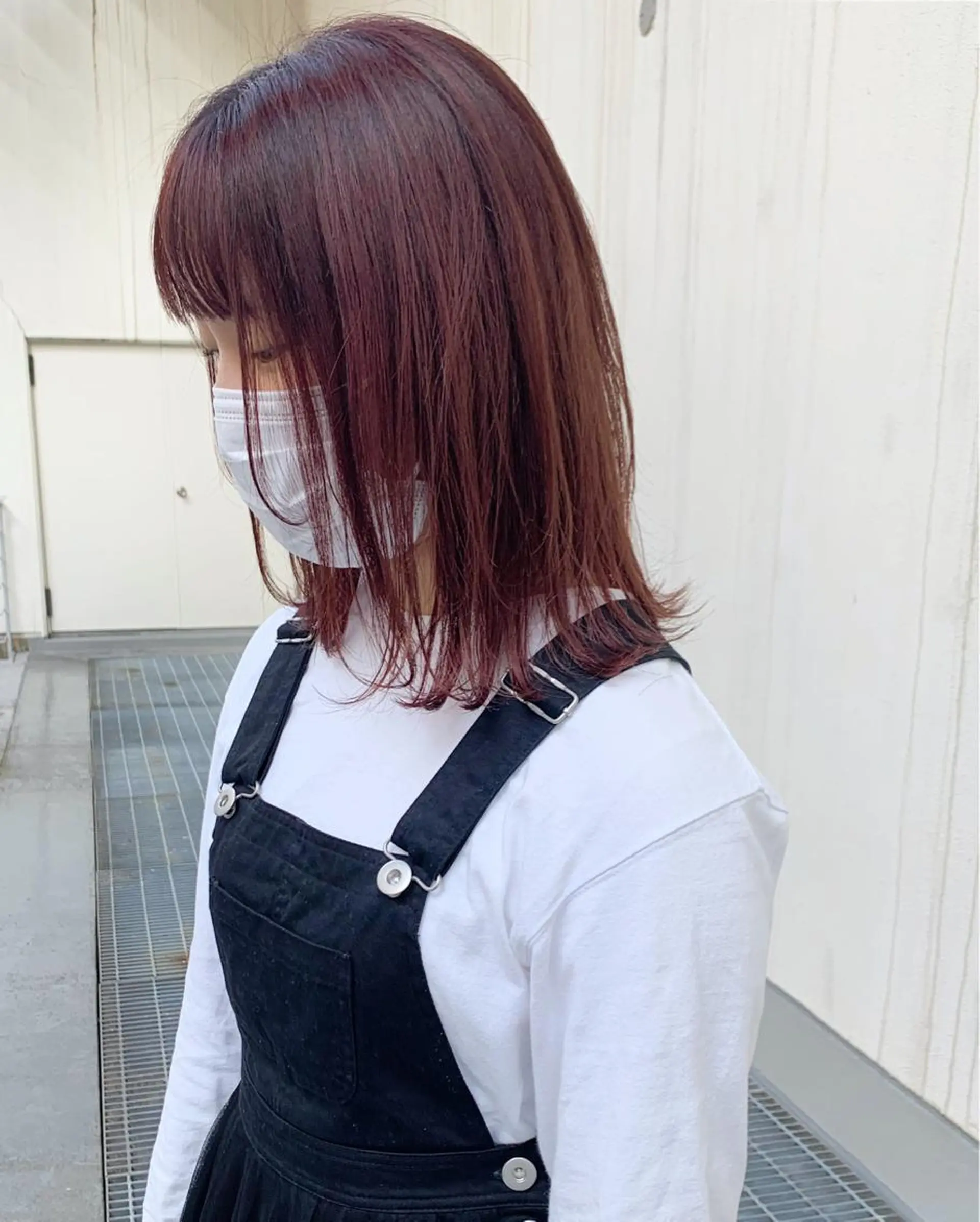 ミディアム カラー ブリーチ ﾊｲﾄｰﾝ/ｼｮｰﾄ 村上淳乃🐥のヘアスタイル