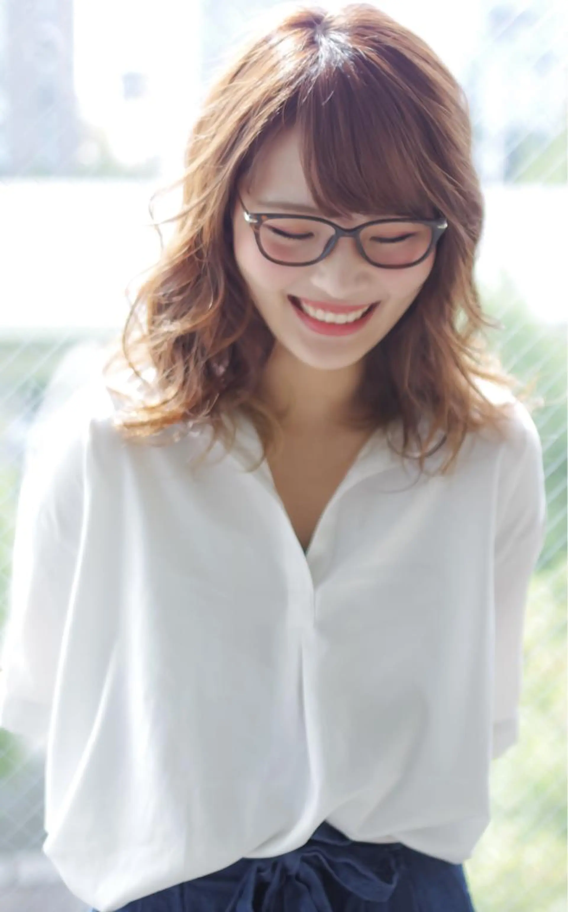 ミディアム セミロング カラー 🌈ディレクター🌈 徳松優希のヘアスタイル